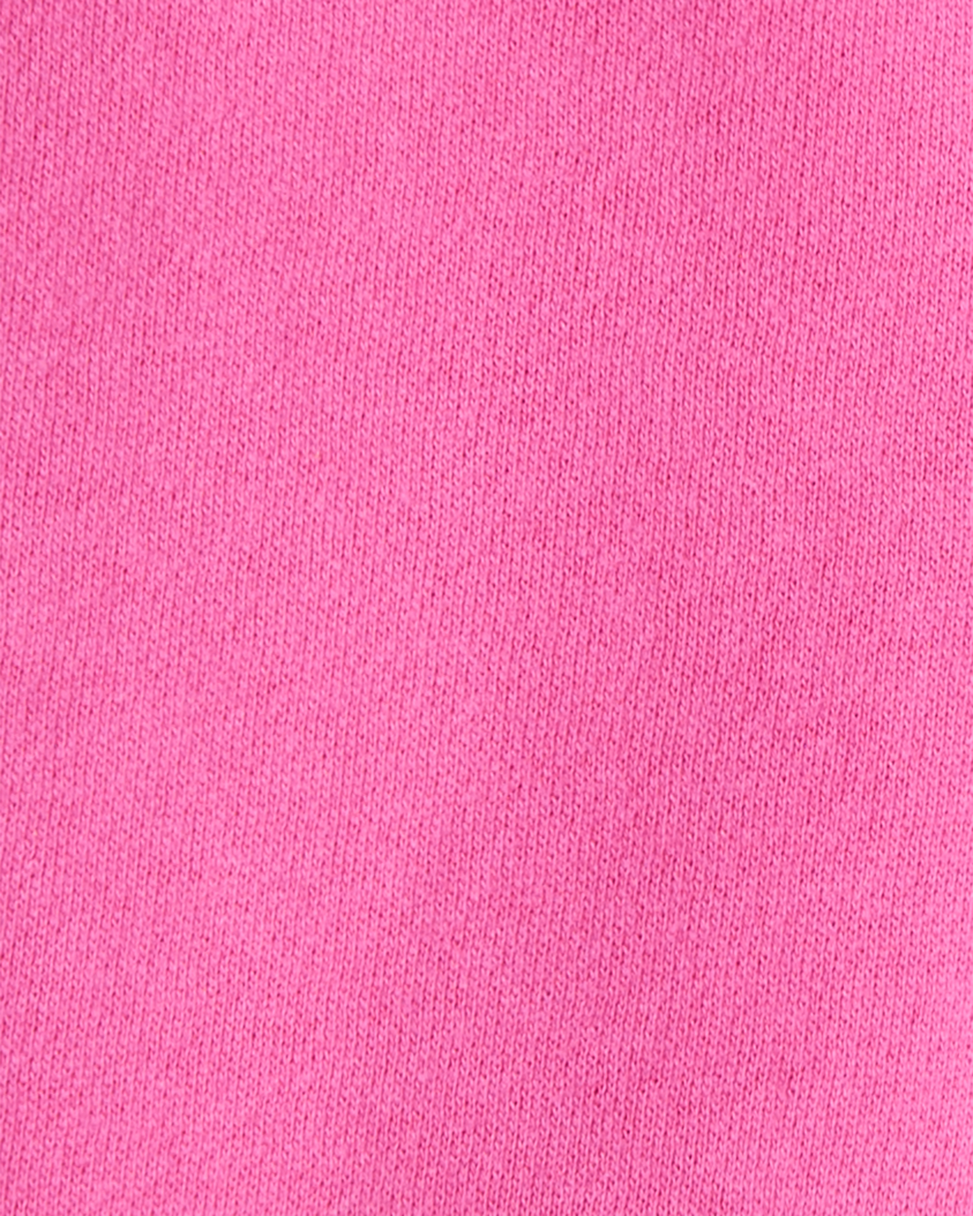 Baby Girl DayDream Fleece Drawstring Joggers - Pink