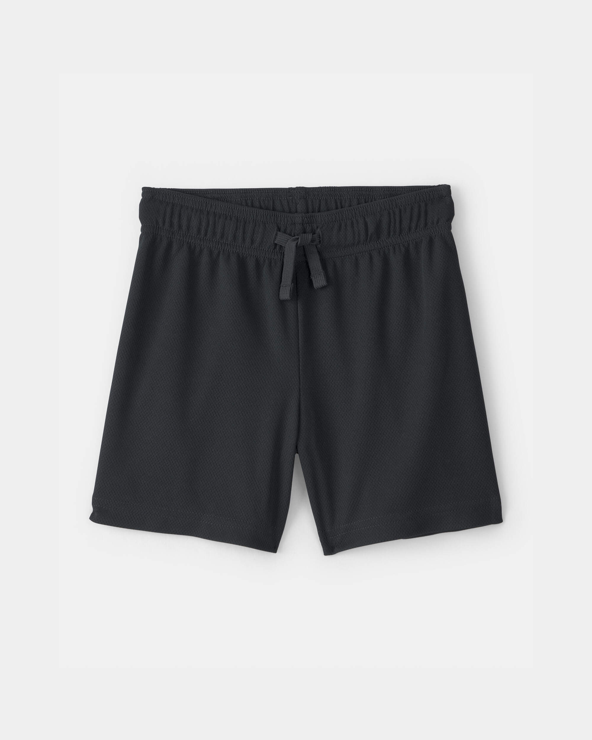 Toddler Boy Mesh Active Shorts - Black
