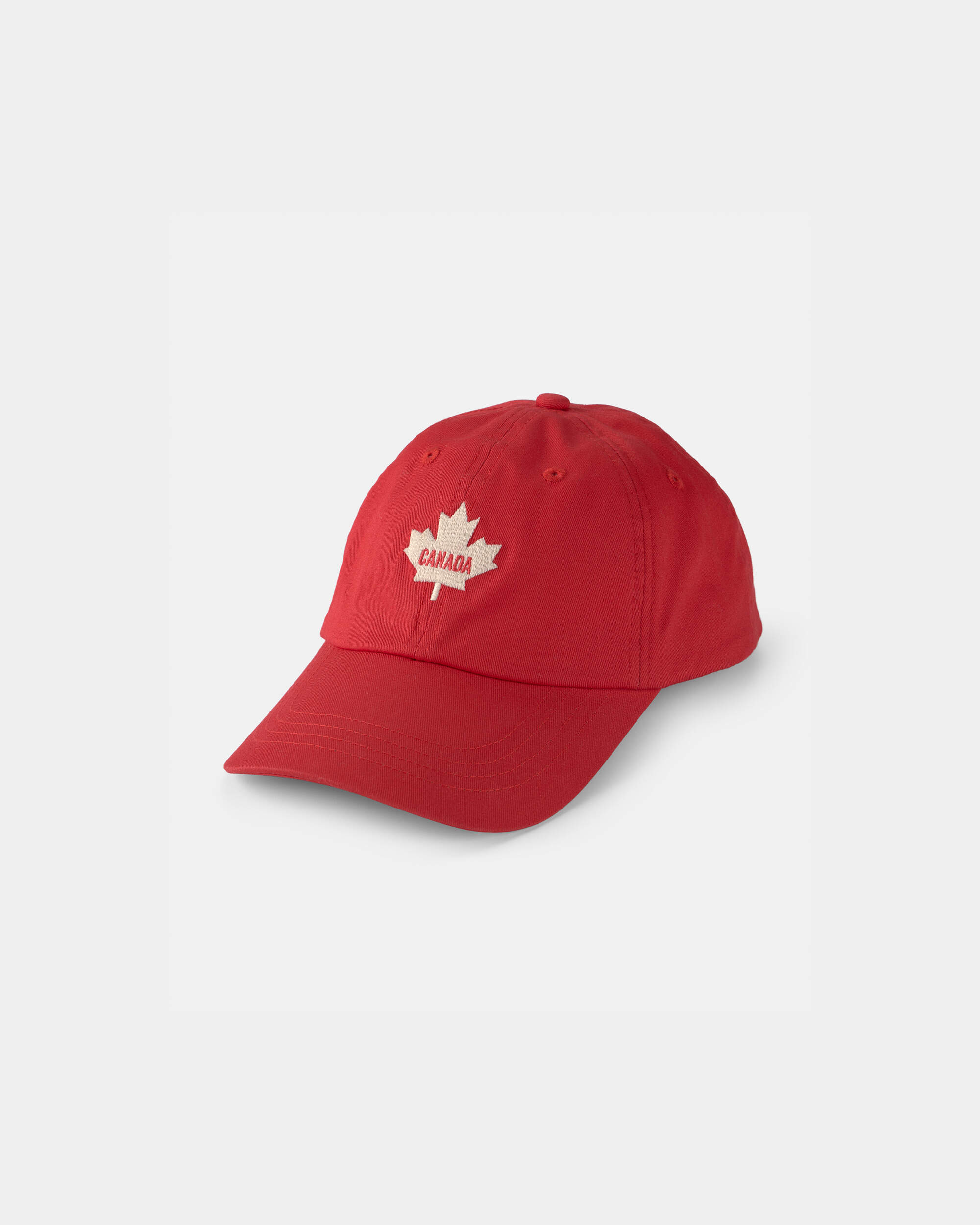 Kid Canada Day  Baseball Hat- Red