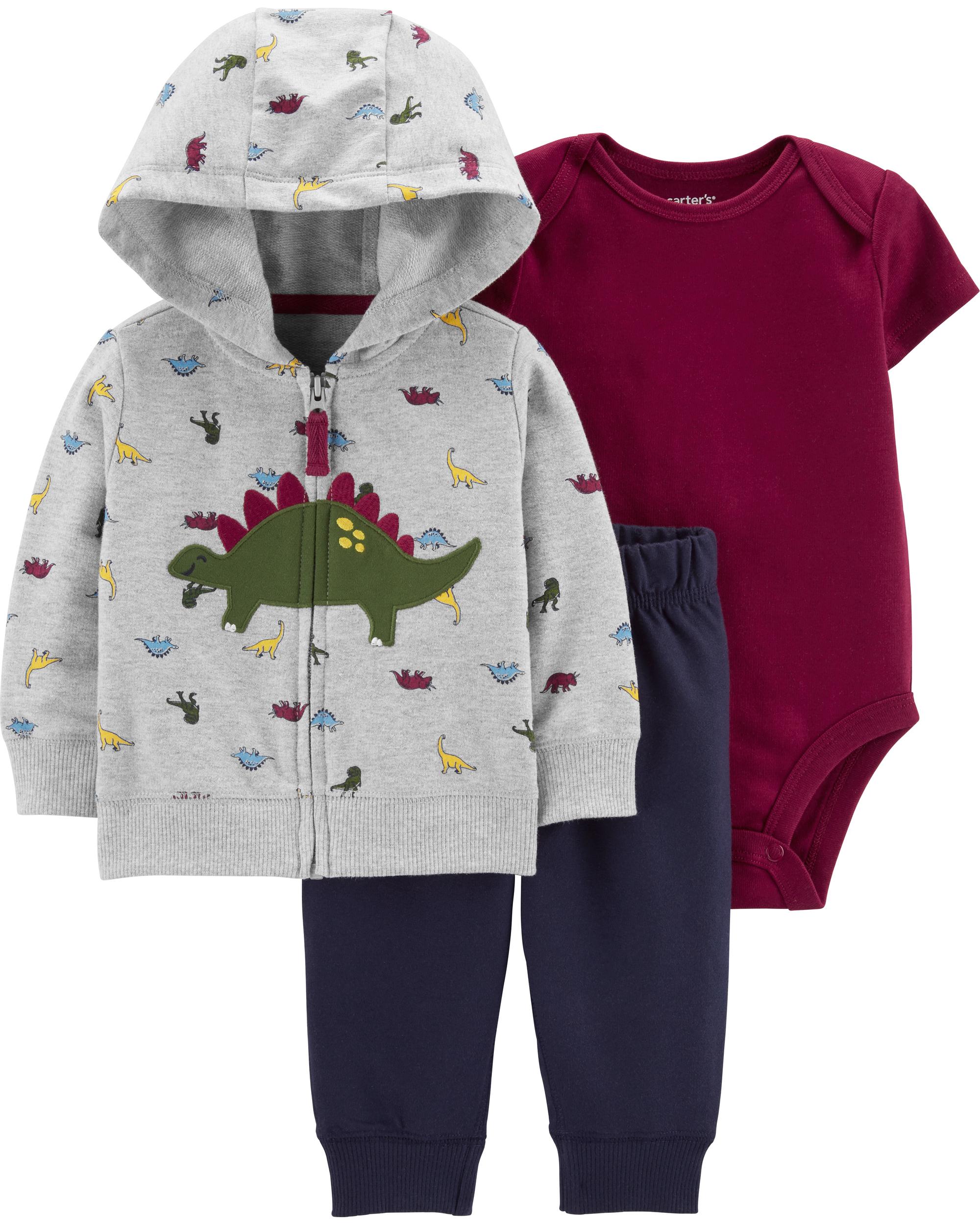 carters dinosaur coat