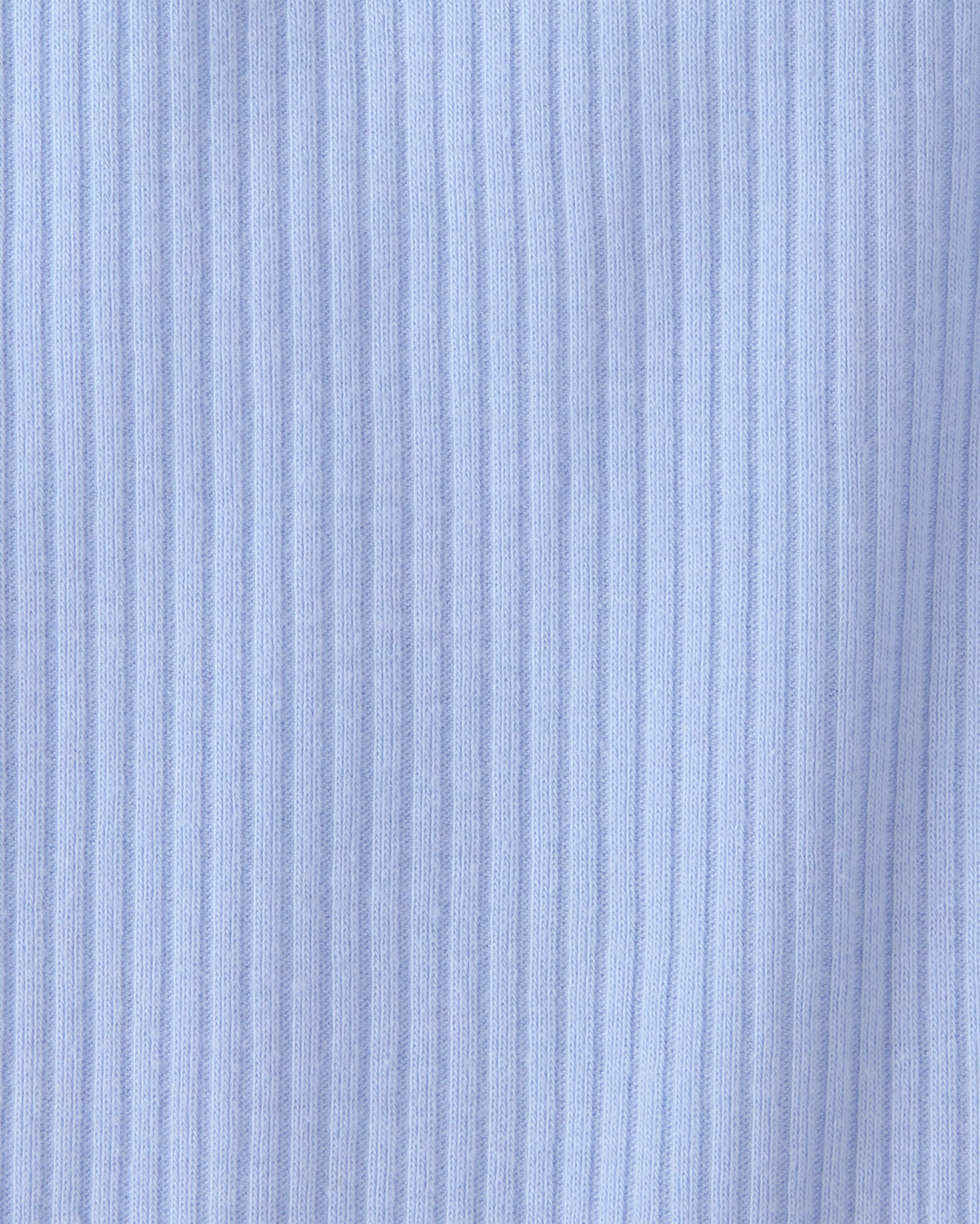 Baby Girl 5-Pack Ruffle-Sleeve Multipack Bodysuits - Pink/Blue/Green