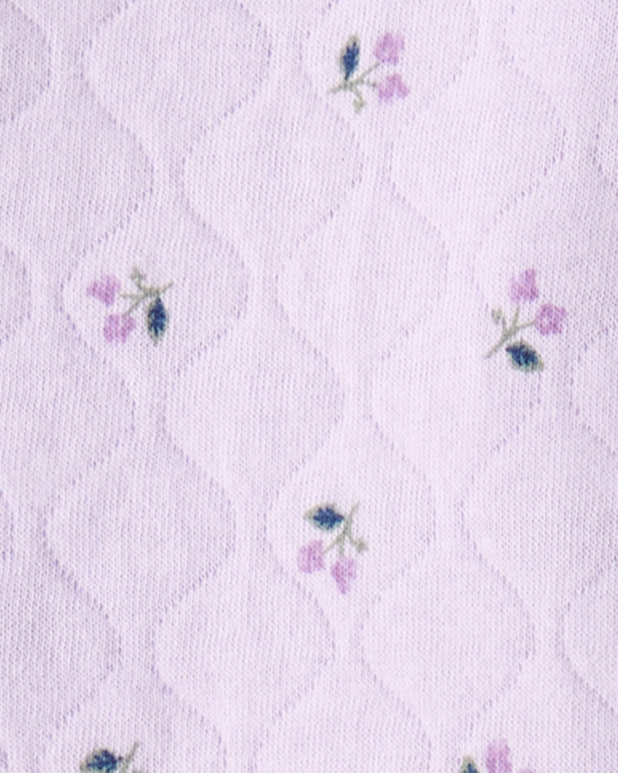 Baby 3-Piece Floral Little Cardigan Set