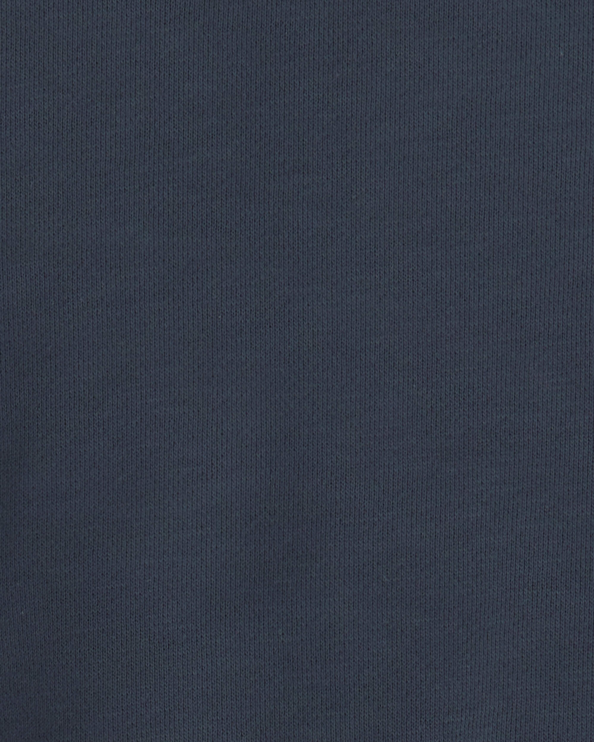 Toddler 2-Piece Organic Cotton Pullover & Short Set Navy