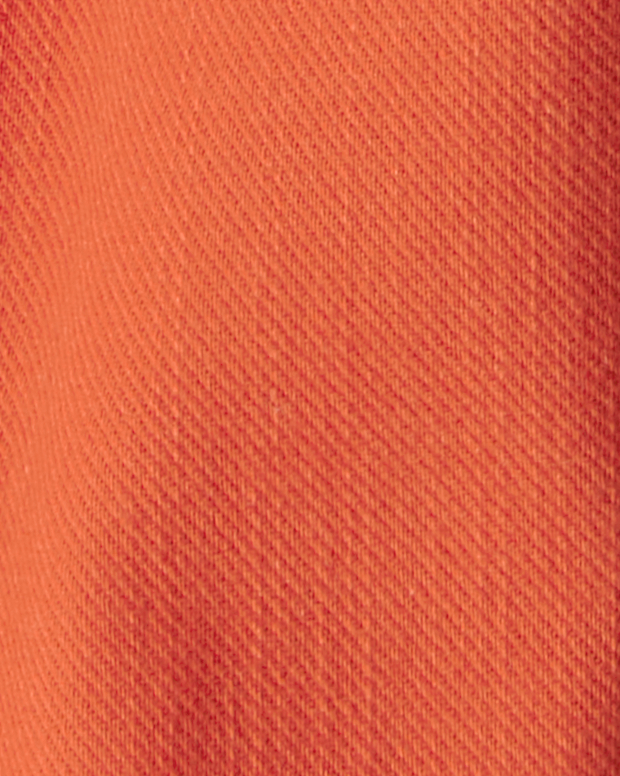 Toddler Boy Cotton Fashion Cargo Pants - Orange