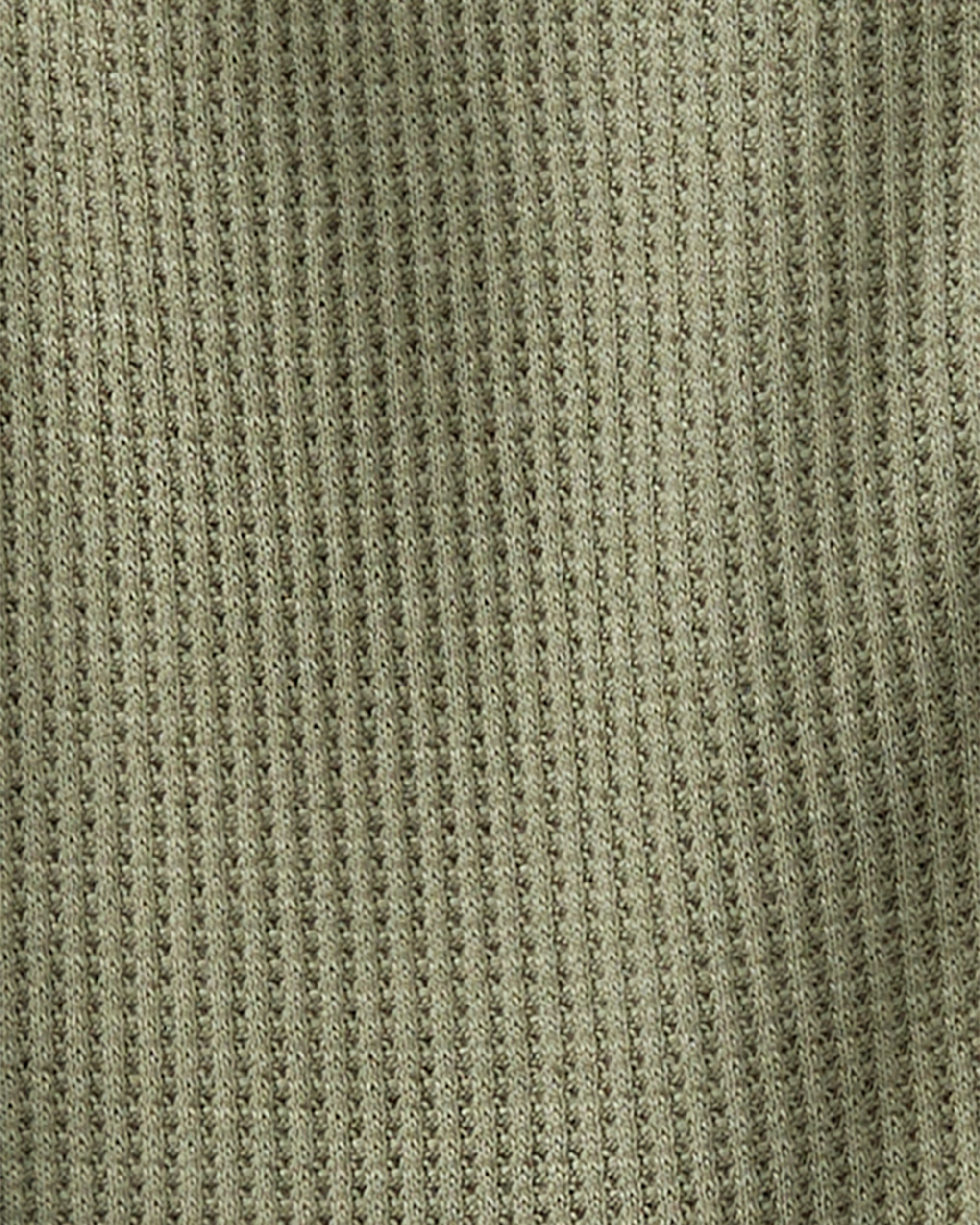 Baby Boy Solid 2-Way Zip PurelySoft Sleeper - Green