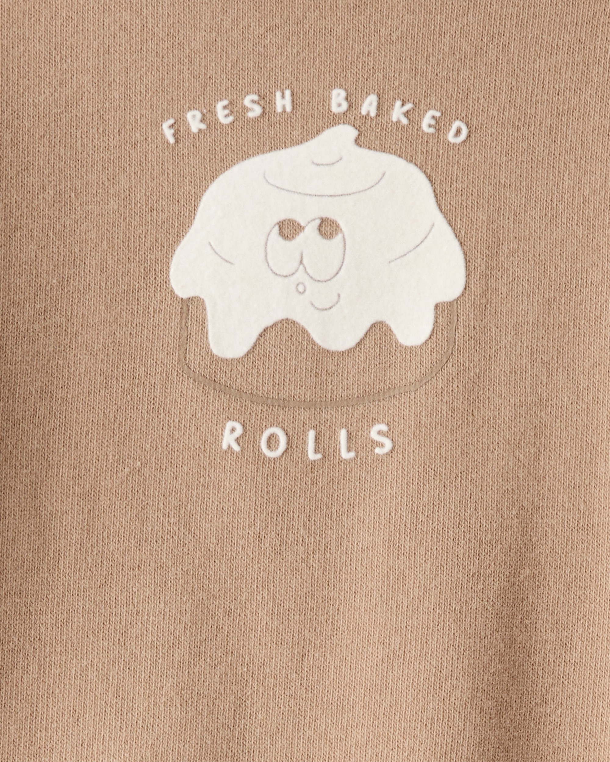 Baby Boy Baked Rolls Long-Sleeve Tee - Brown