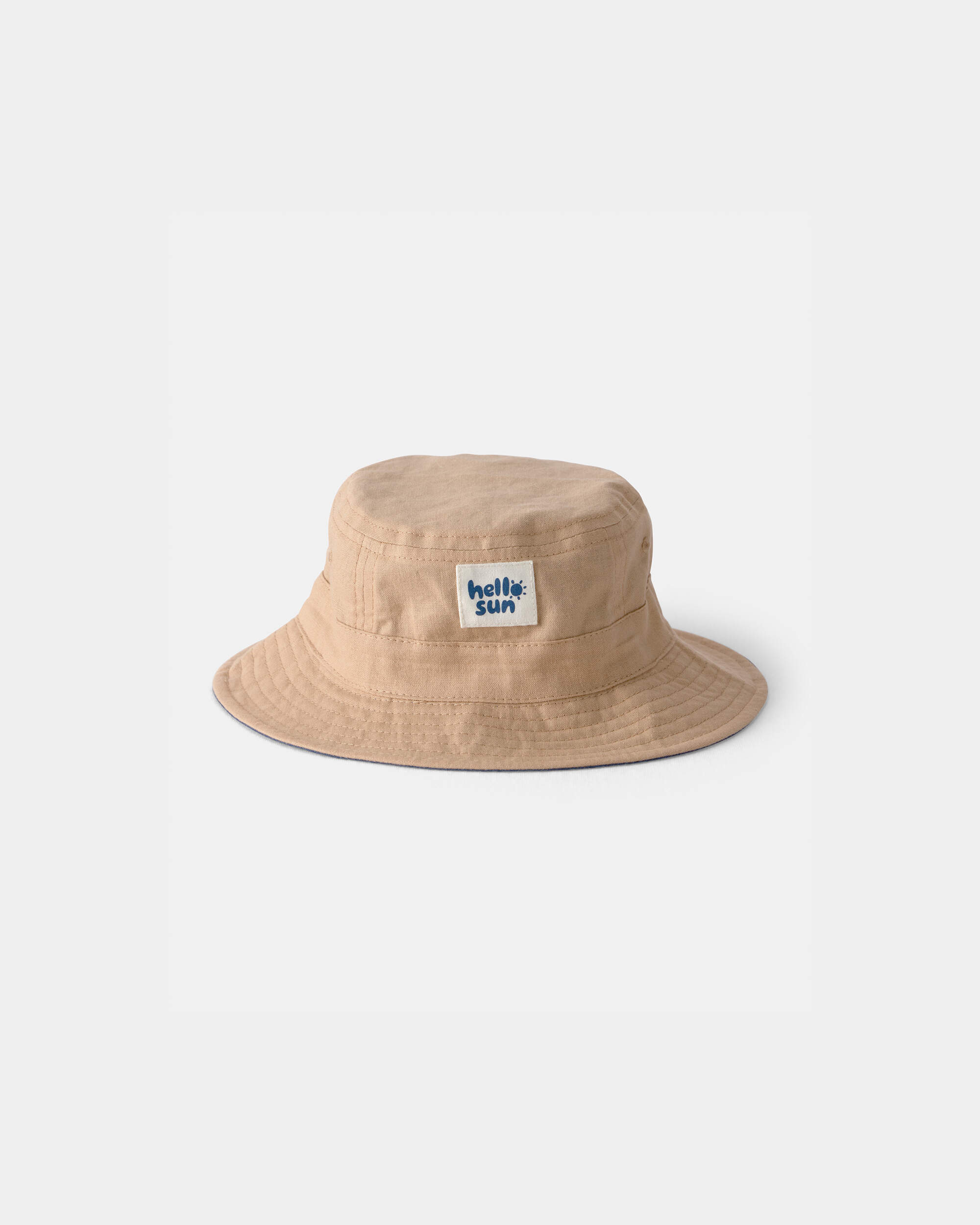 Baby 'Hello Sun' Bucket Hat - Brown