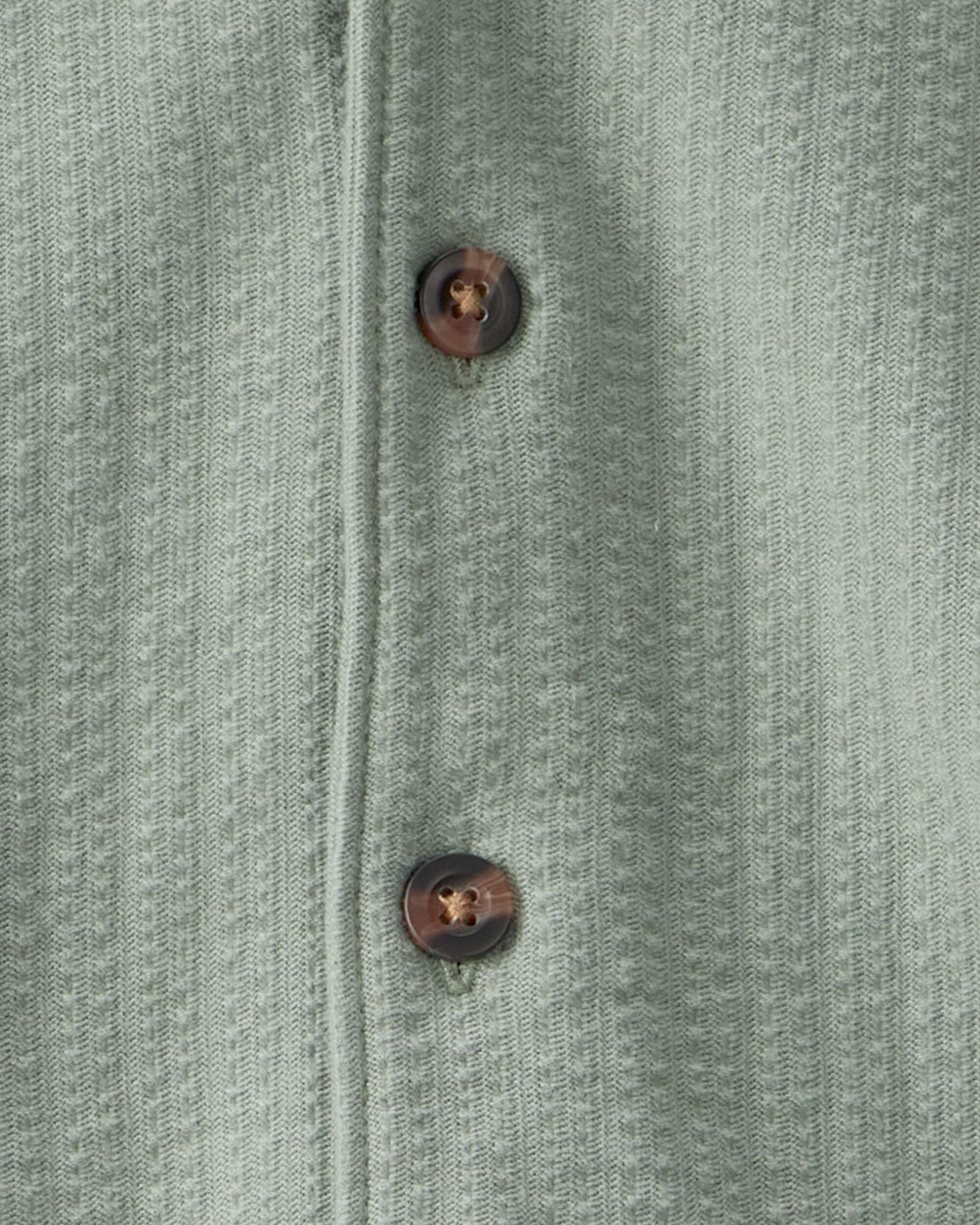 Baby Boy 3-Piece Solid Short-Sleeve Top & Short Set - Green/White