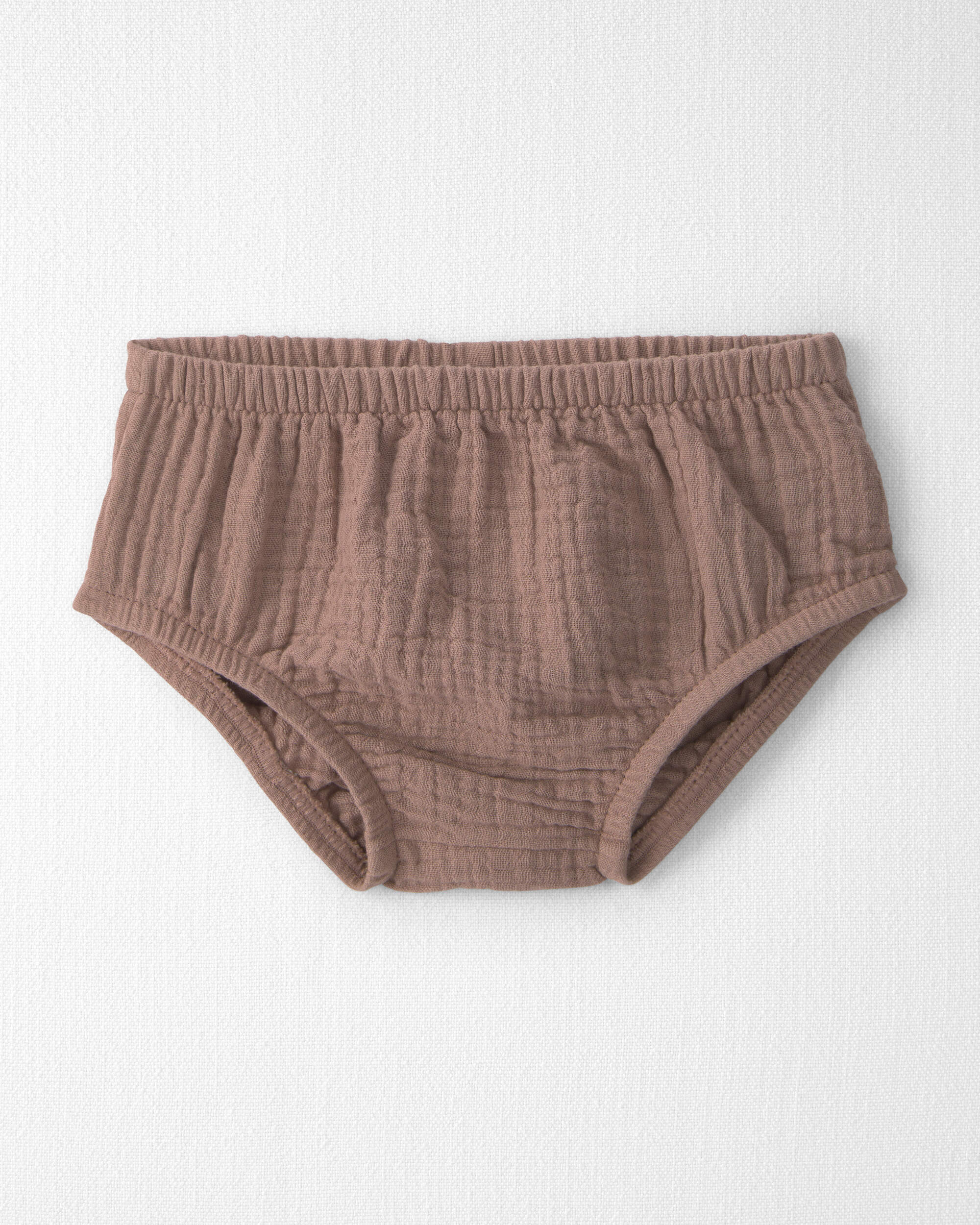 Baby Girl Organic Cotton Gauze Crochet Dress