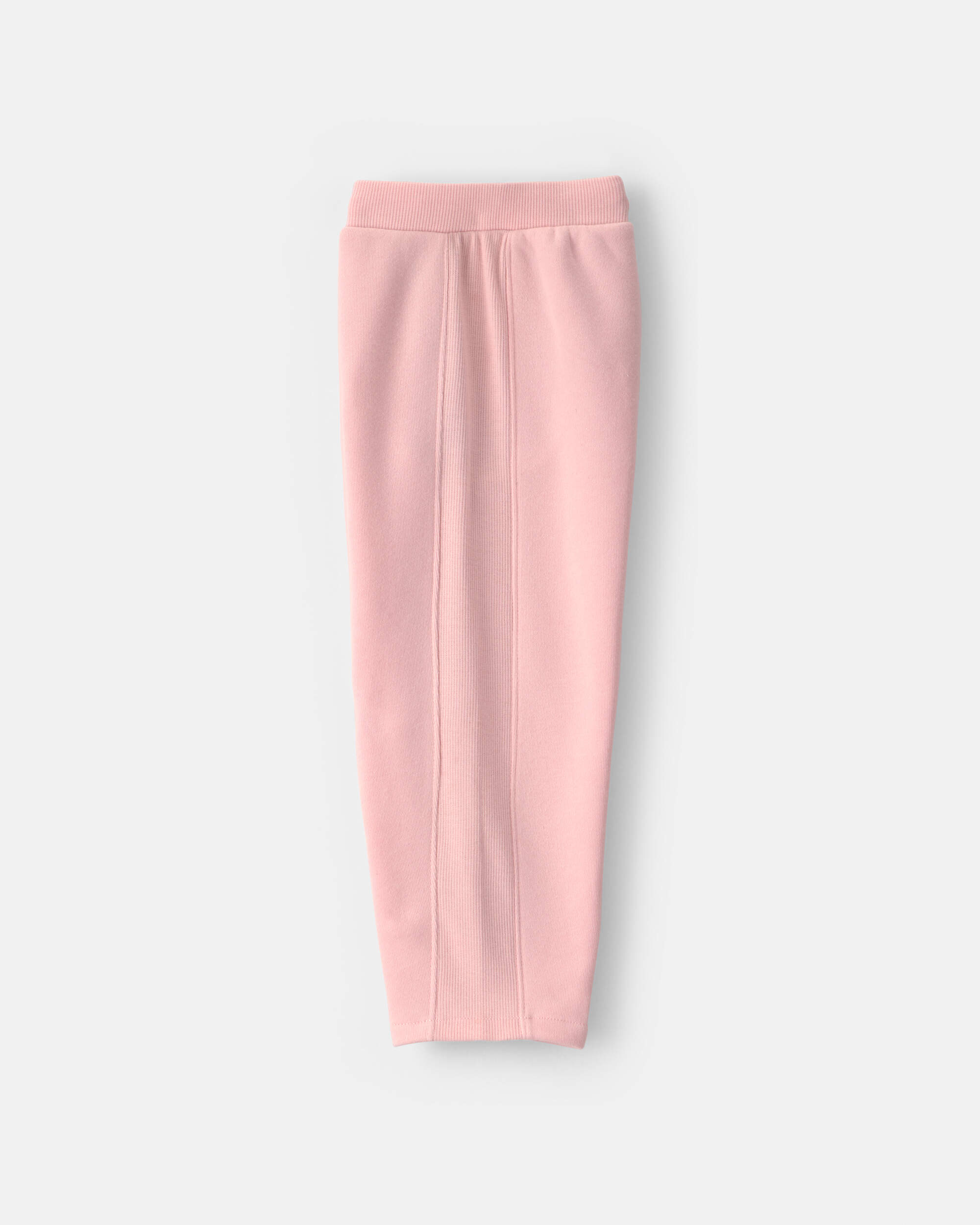 Toddler Girl Fleece Joggers – Pink