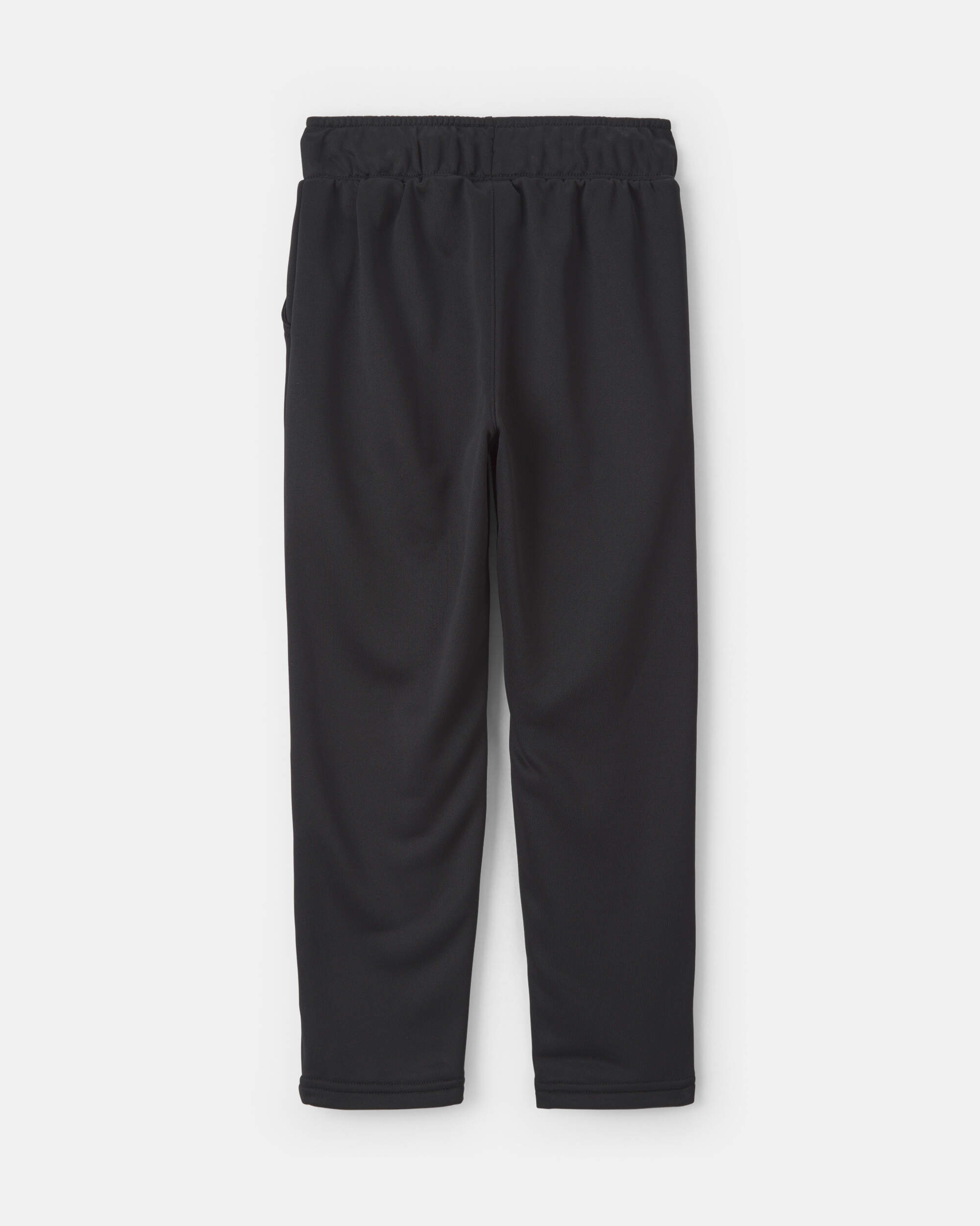 Boys French Terry Active Pants - Black