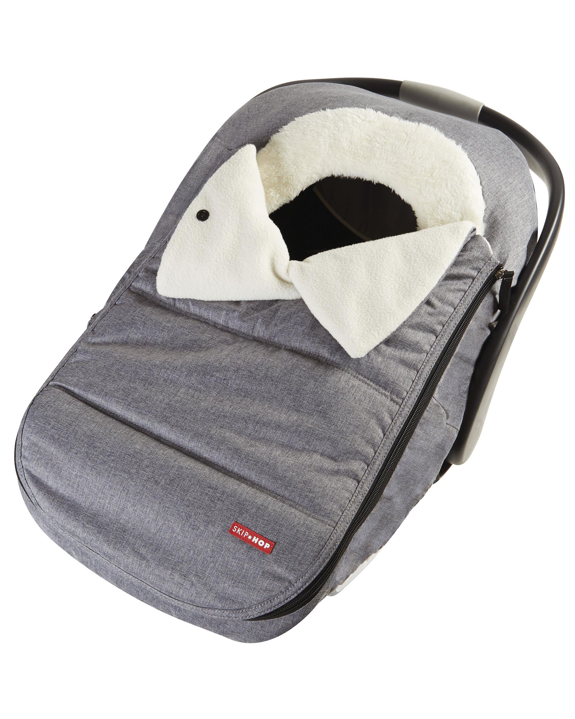 STROLL & GO Car Seat Cover - Heather Grey