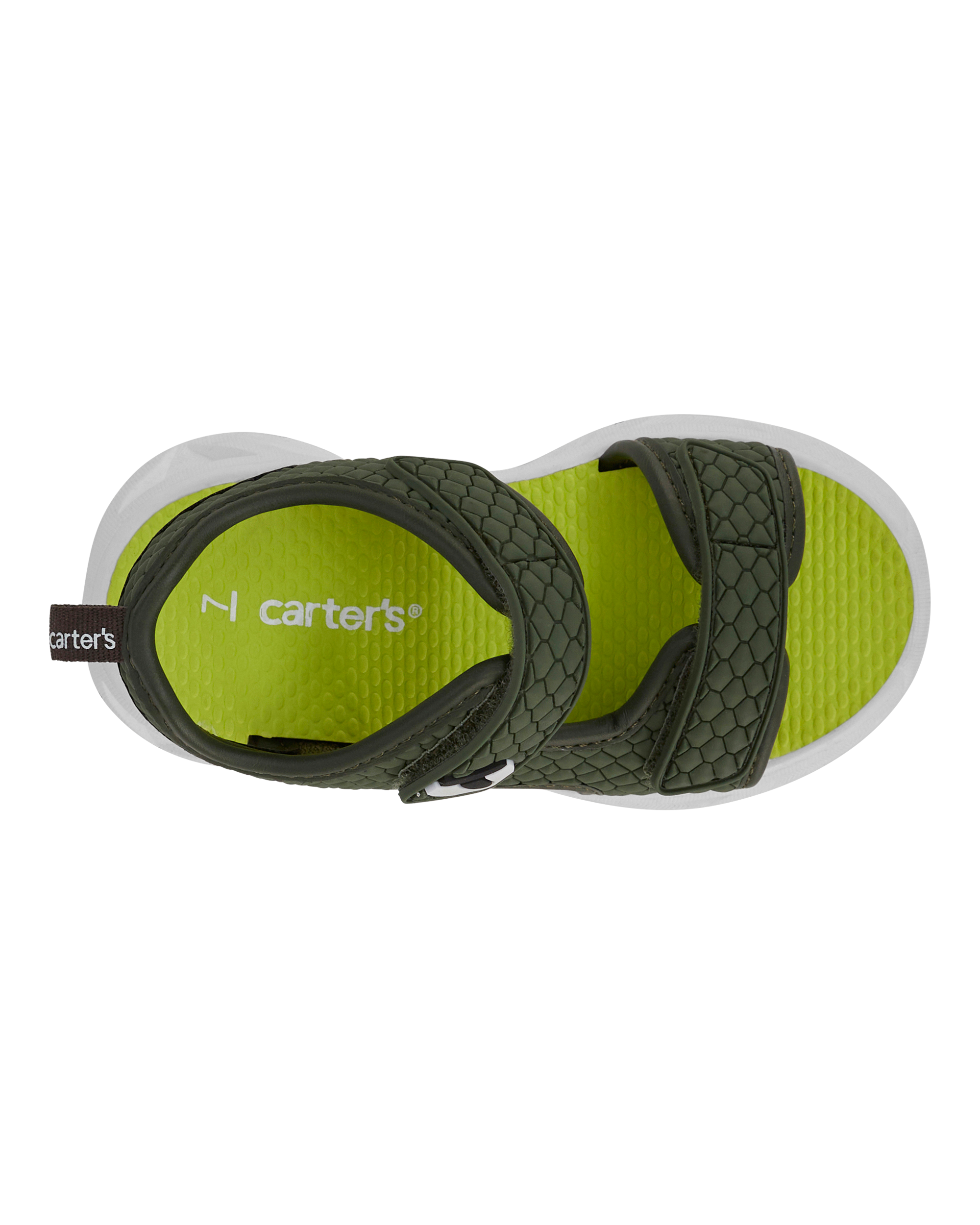 Toddler Rugged Light Up Sandals - Green