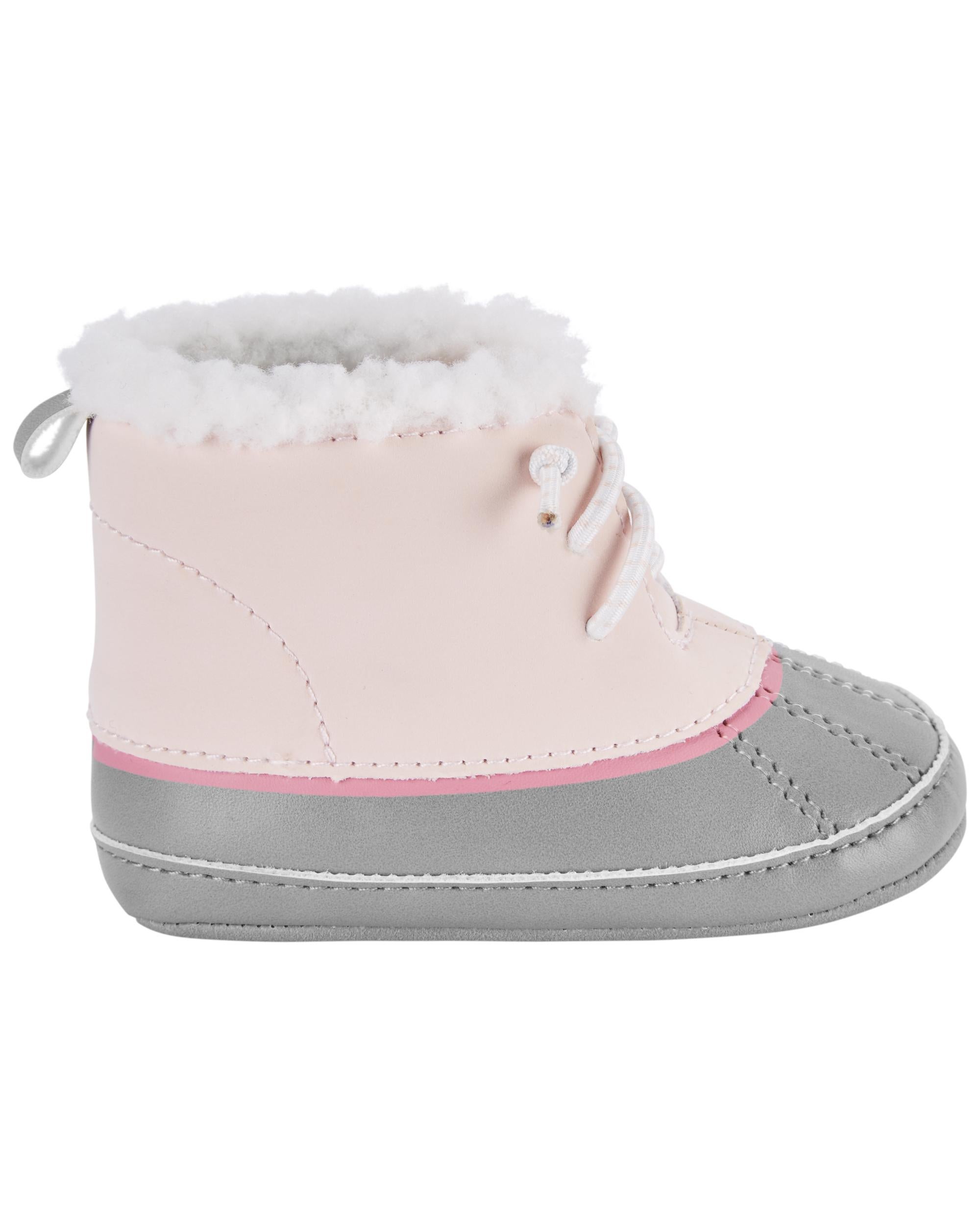 Pink baby 2025 work boots