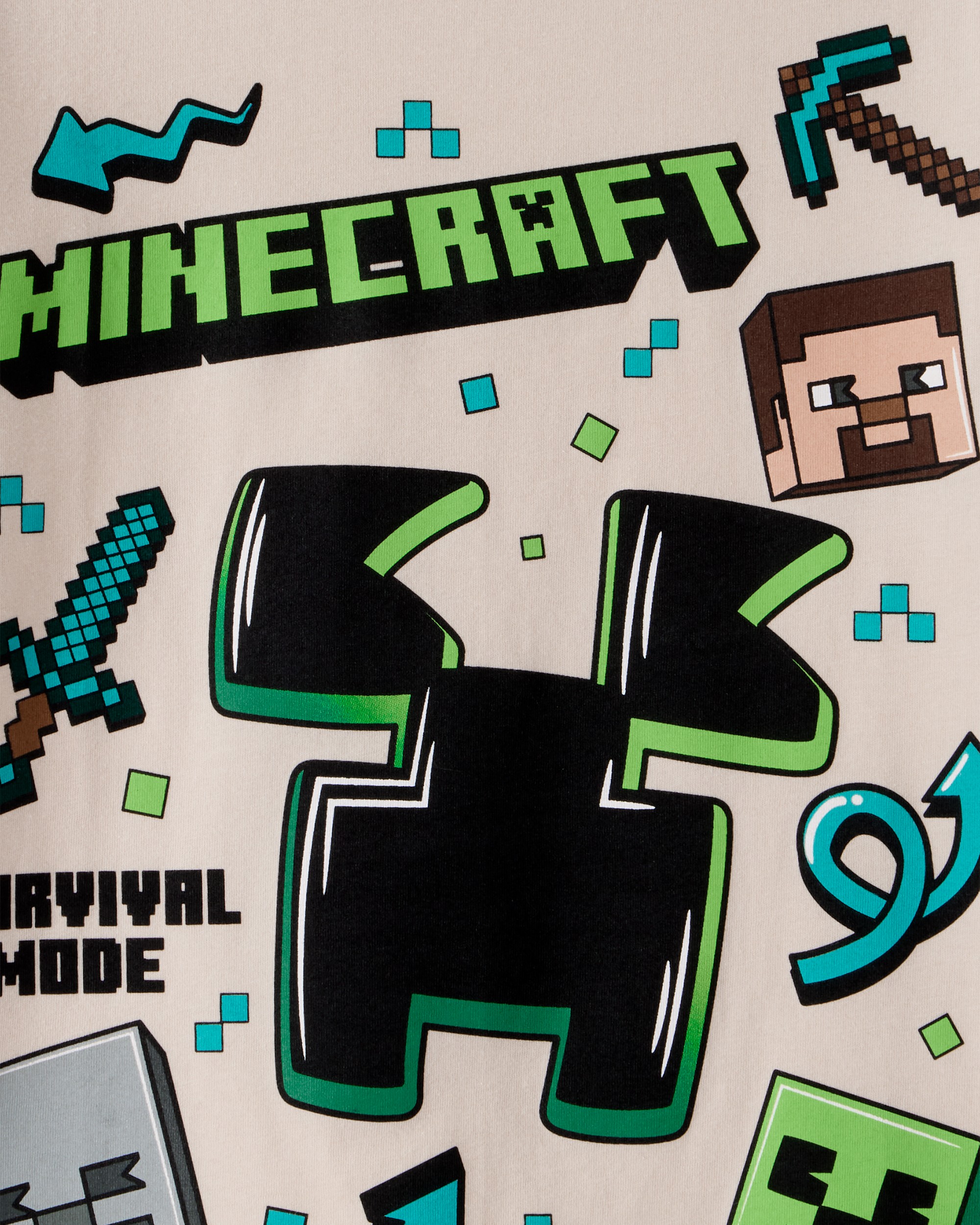 Boys Minecraft® Short-Sleeve Graphic Tee - Tan