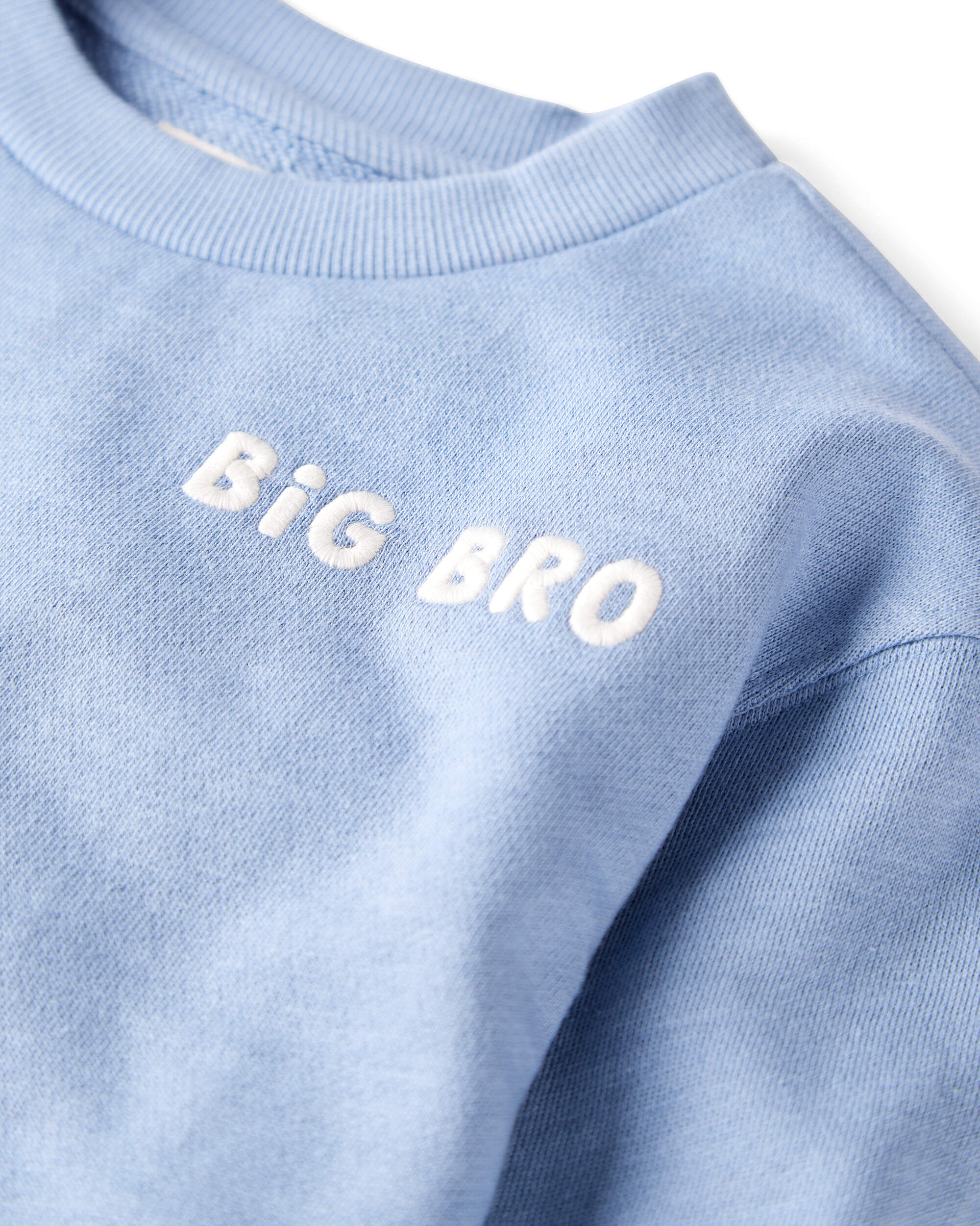 Toddler Organic Cotton Big Bro Sweatshirt