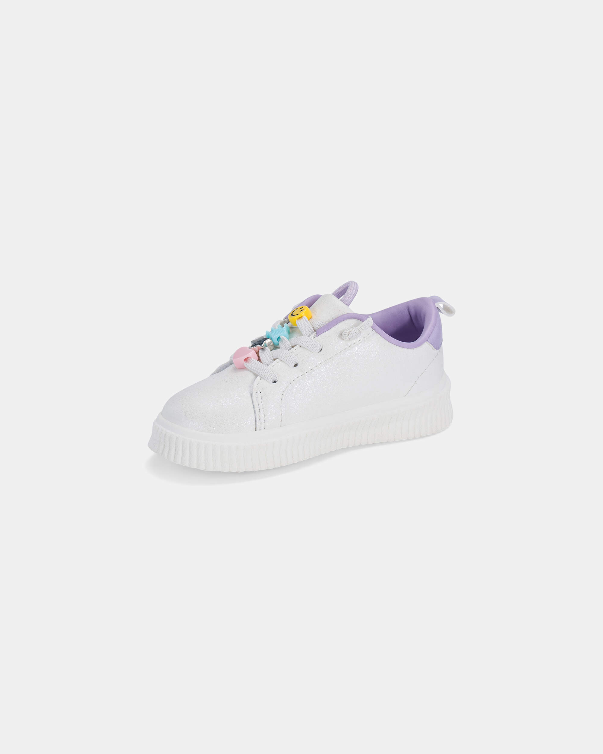 Toddler Girl Chaussure décontractée Tisley construite – Blanc