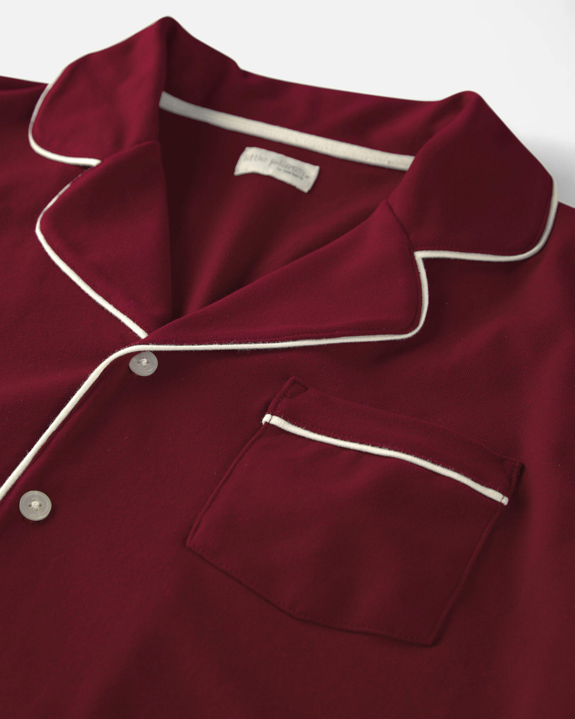 Adult 2-Piece Organic Cotton Coat Style Pyjamas