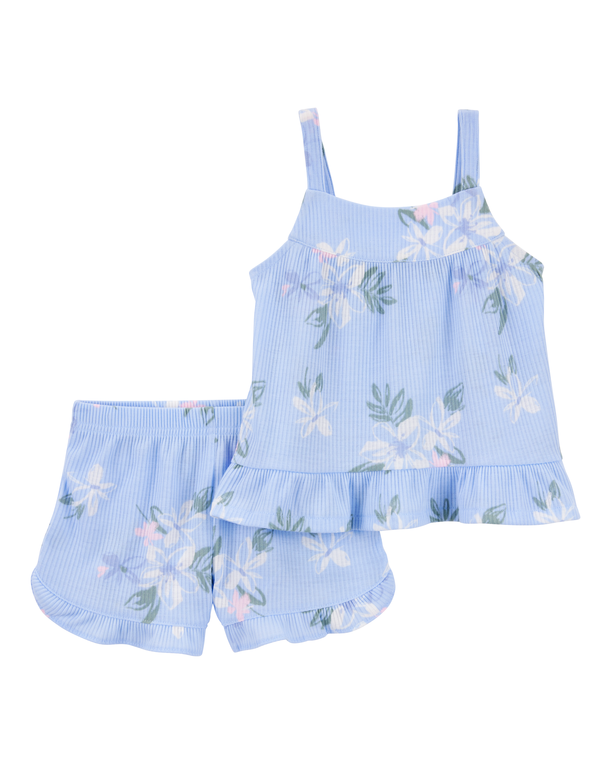 Toddler 2-Piece Floral Loose Fit Pyjamas