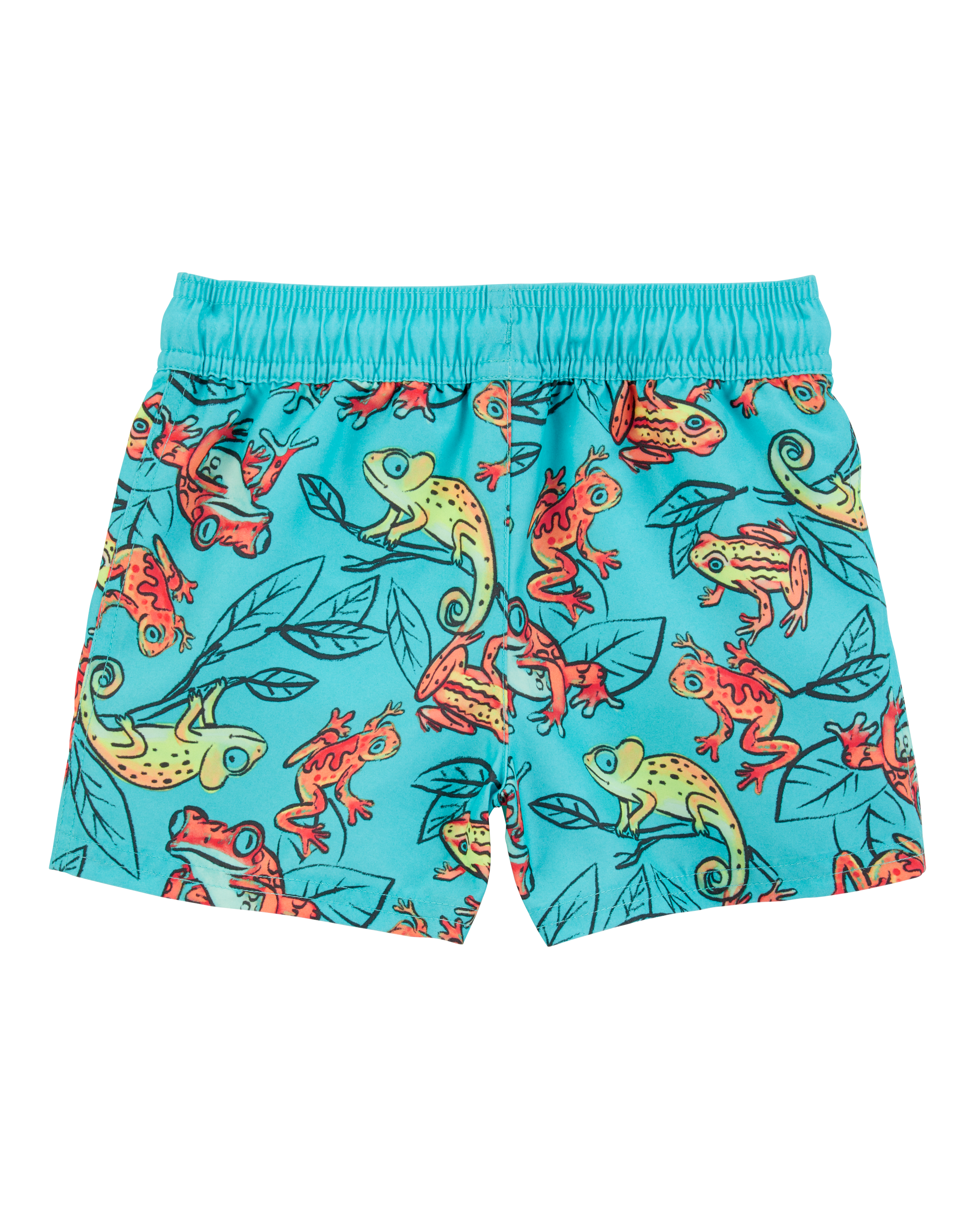 Toddler Boy Iguana Swim Trunks