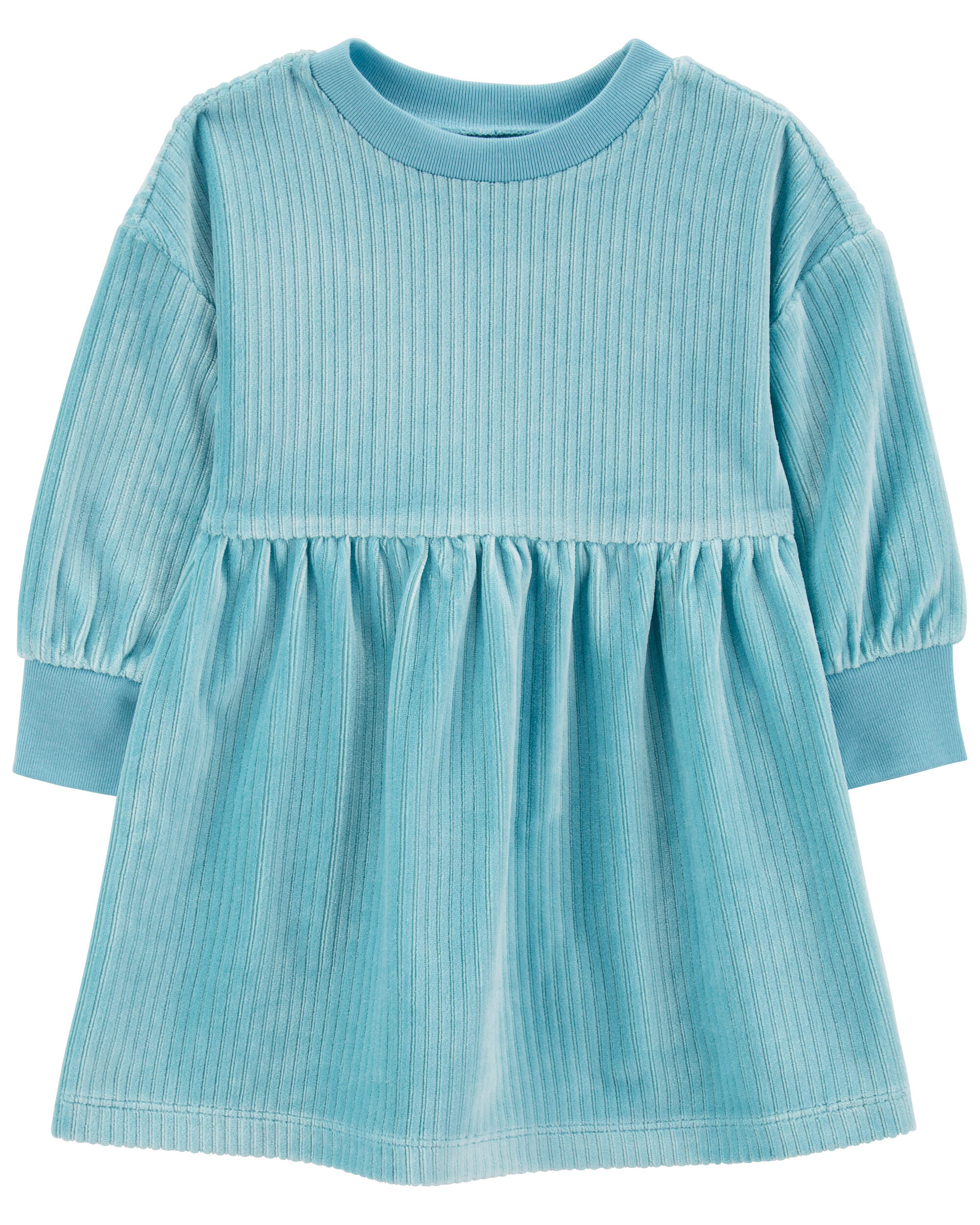 Blue Baby LongSleeve Velour Dress Carter’s Oshkosh Canada