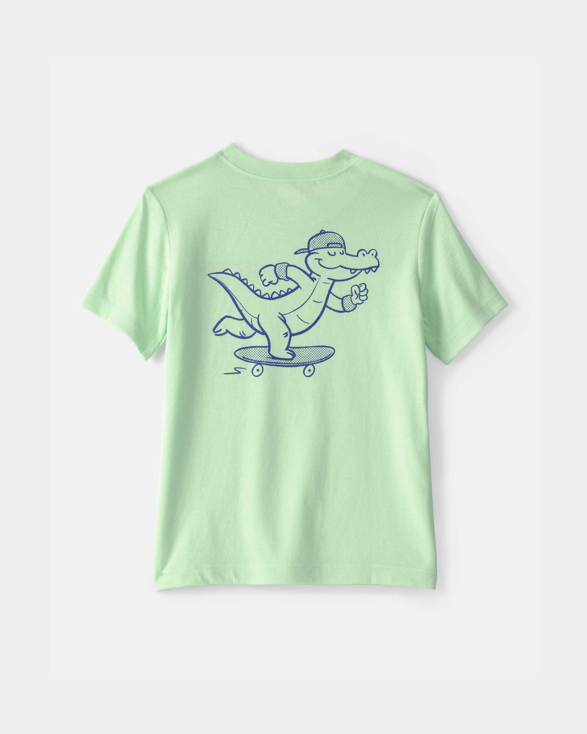 Toddler 'Later Gator' Skateboard Graphic Tee - Green