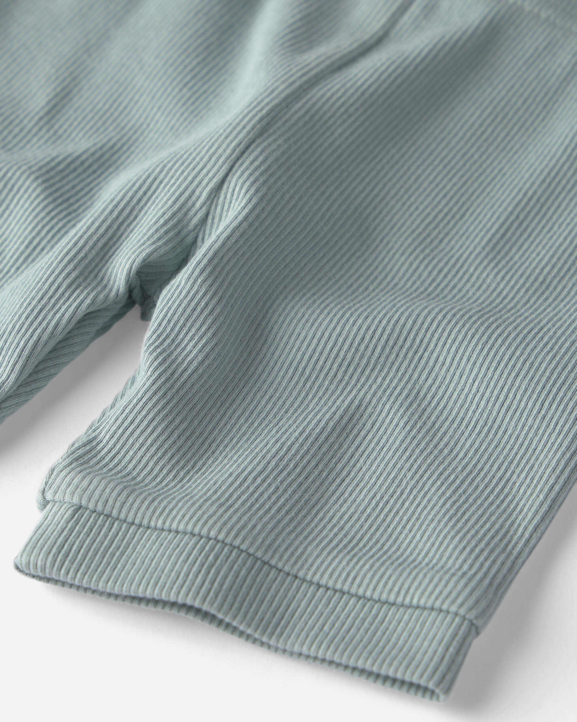 Baby 2-Piece Organic Cotton Ribbed Pyjamas