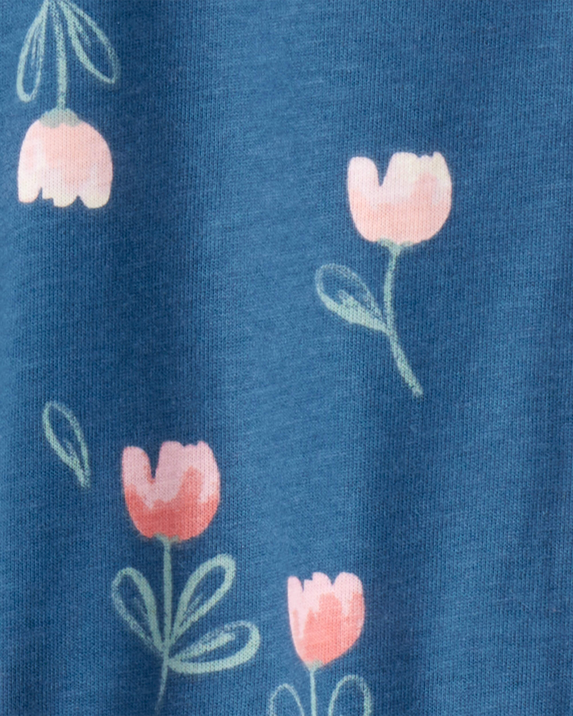 Baby Girl 2-Piece Long-Sleeve Bodysuit Pant Set