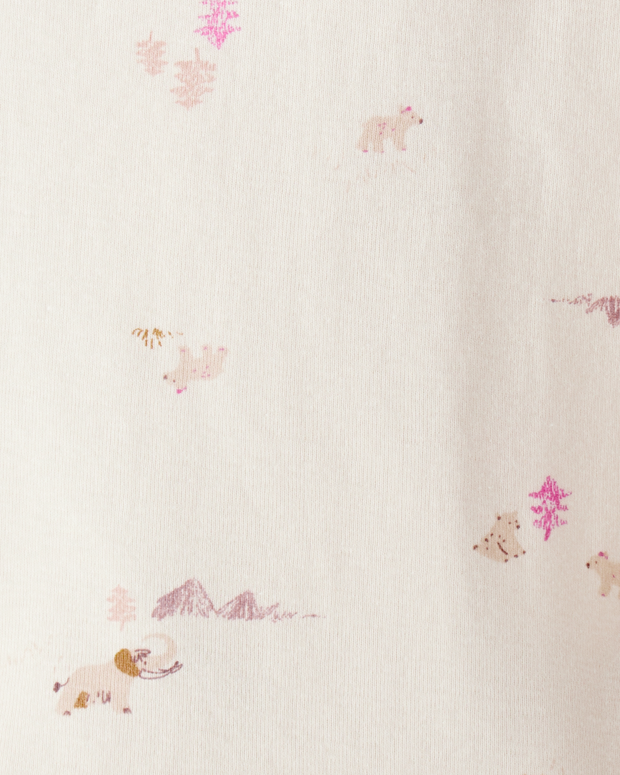 Baby Girl 2-Piece Velour Long-Sleeve Snug Fit Overall Set - Purple