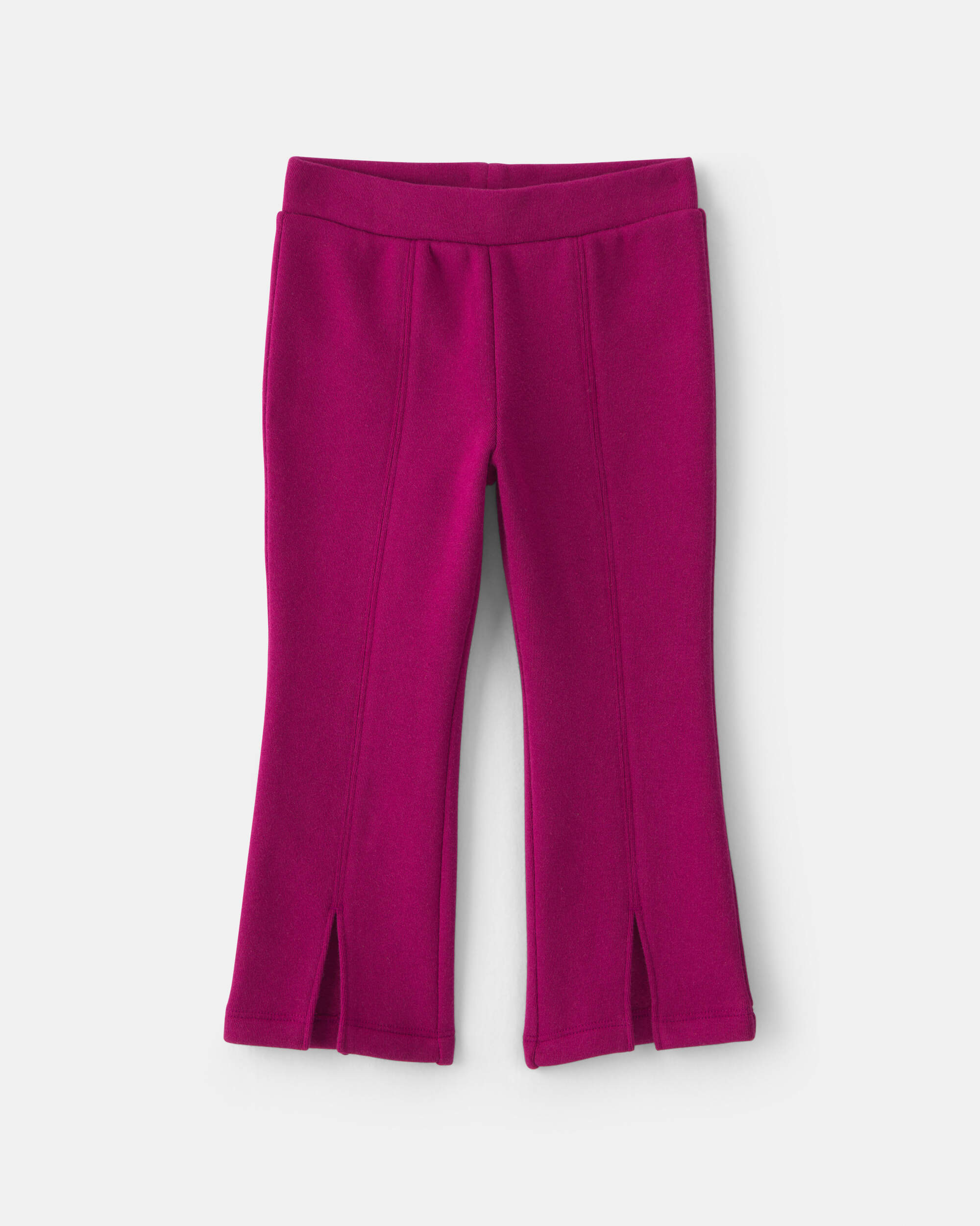 Toddler Girl 2-Piece Heart Fleece Quarter-Zip & Pant Set – Pink