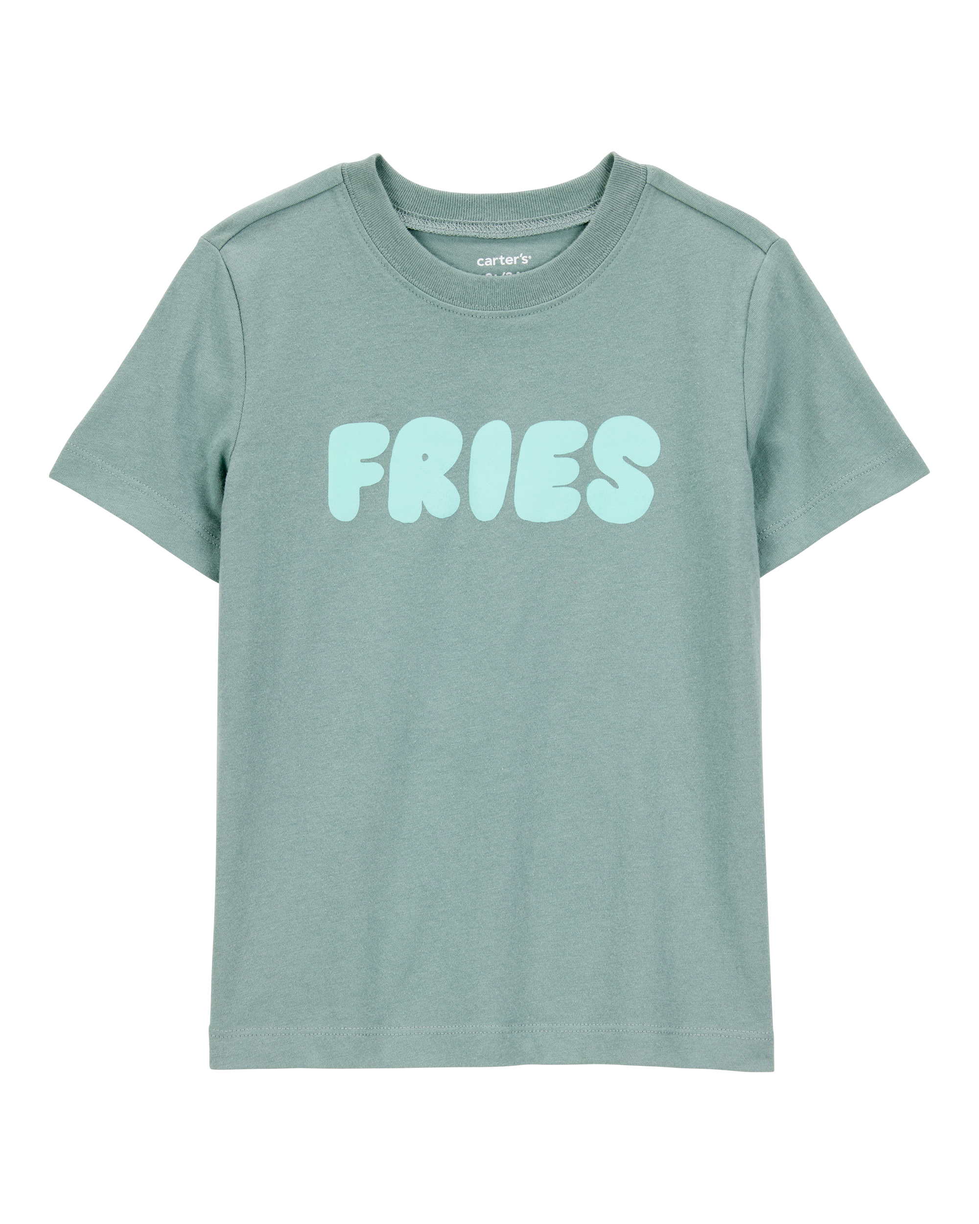 Toddler Fries Short-Sleeve Graphic Tee - Green