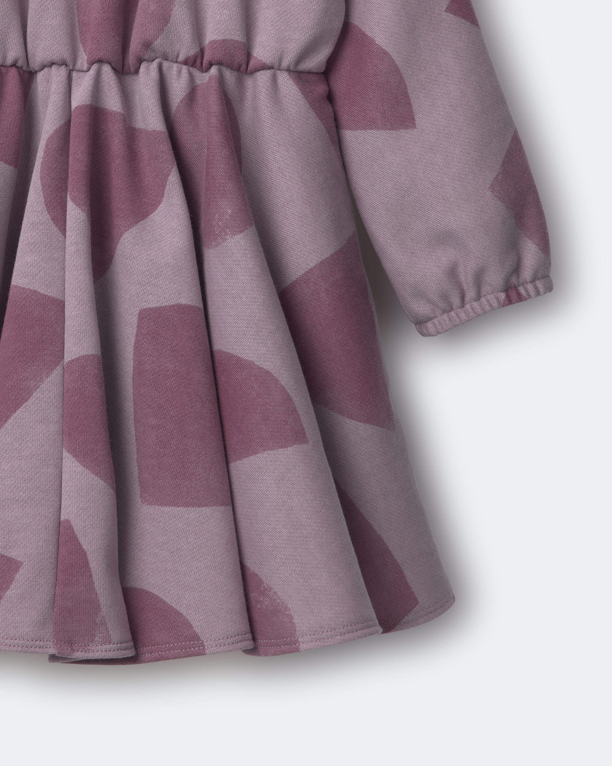 Toddler Girl Avenue Twirl™ Dress with Shapes - Mauve