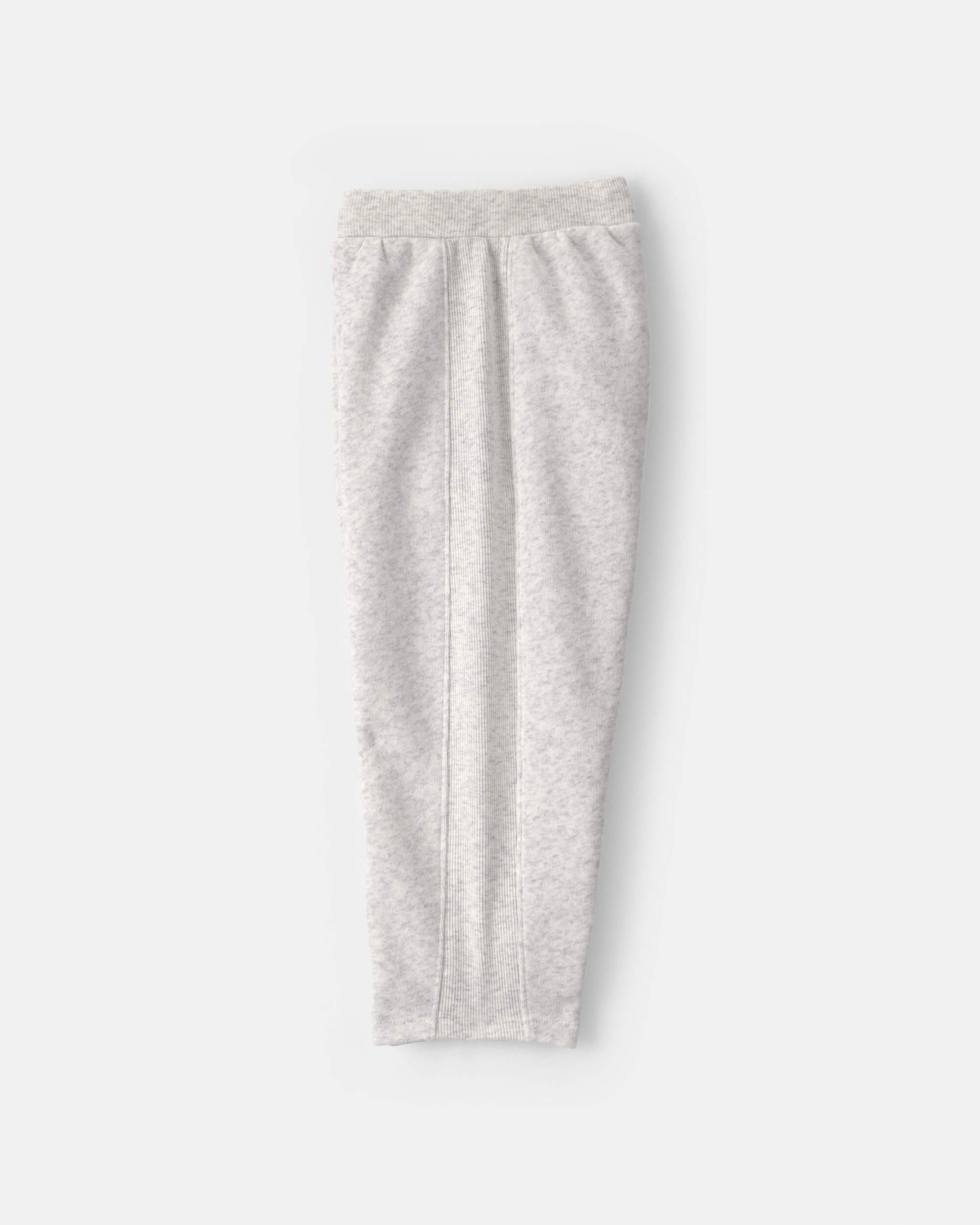 Toddler Girl Fleece Joggers - Grey