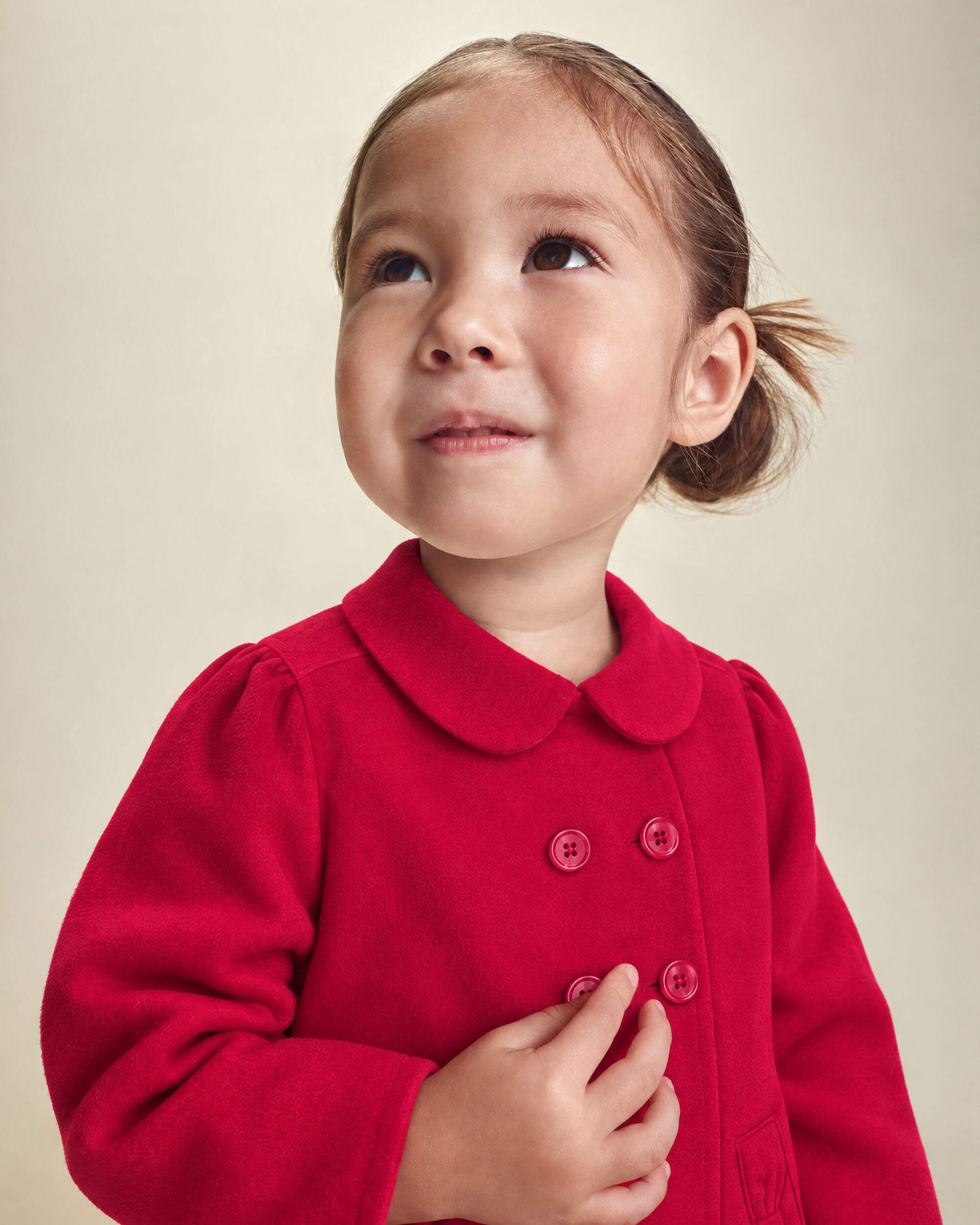 Toddler Girl Coat - Red
