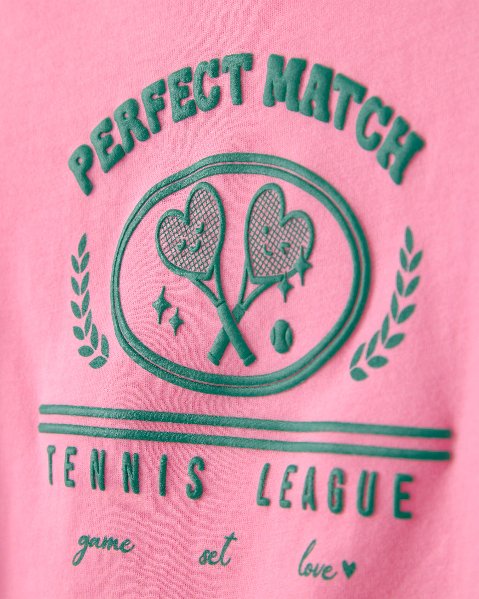 Toddler Girl 'Perfect Match' Top - Pink