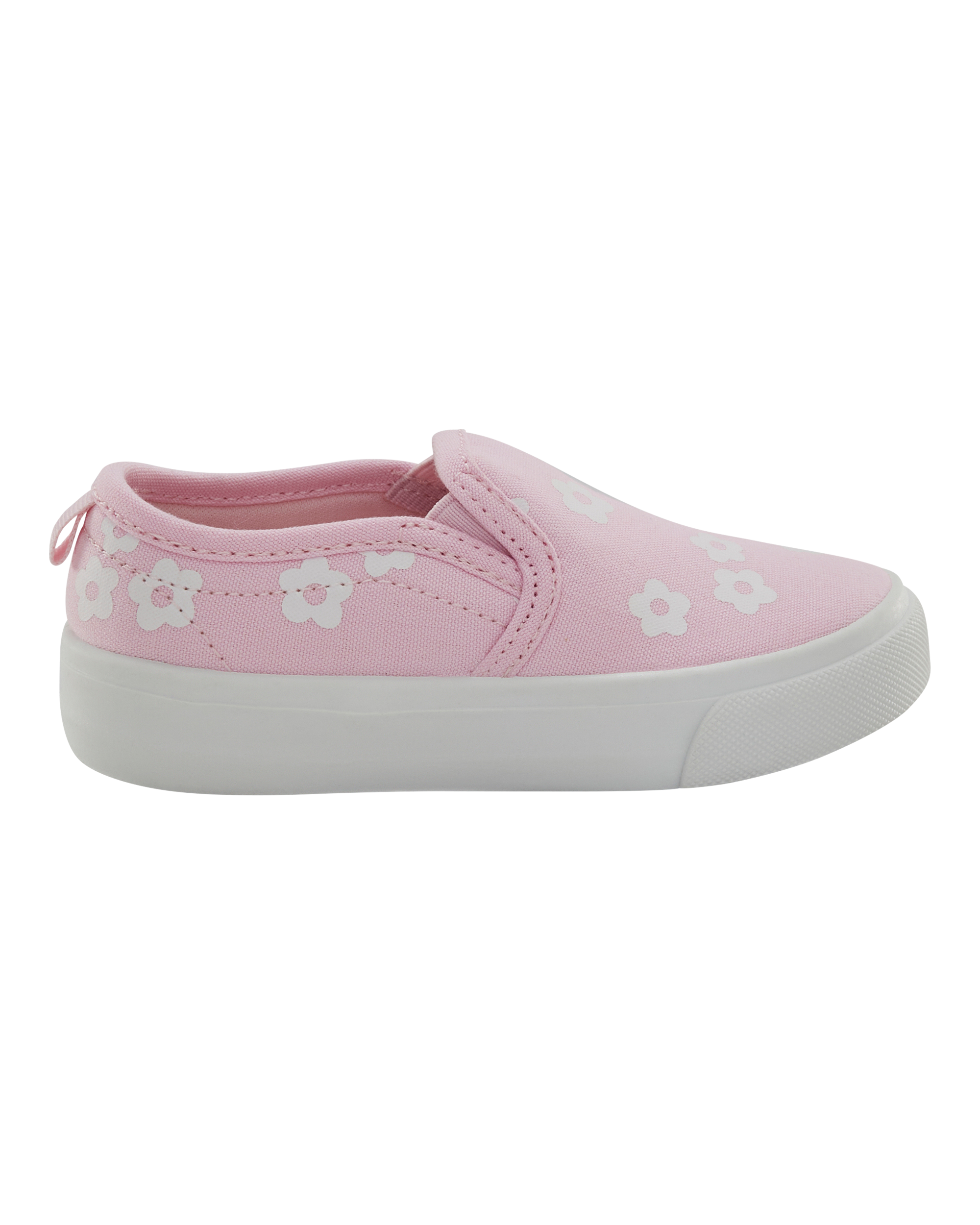 Toddler Slip-On Floral Sneakers - Pink