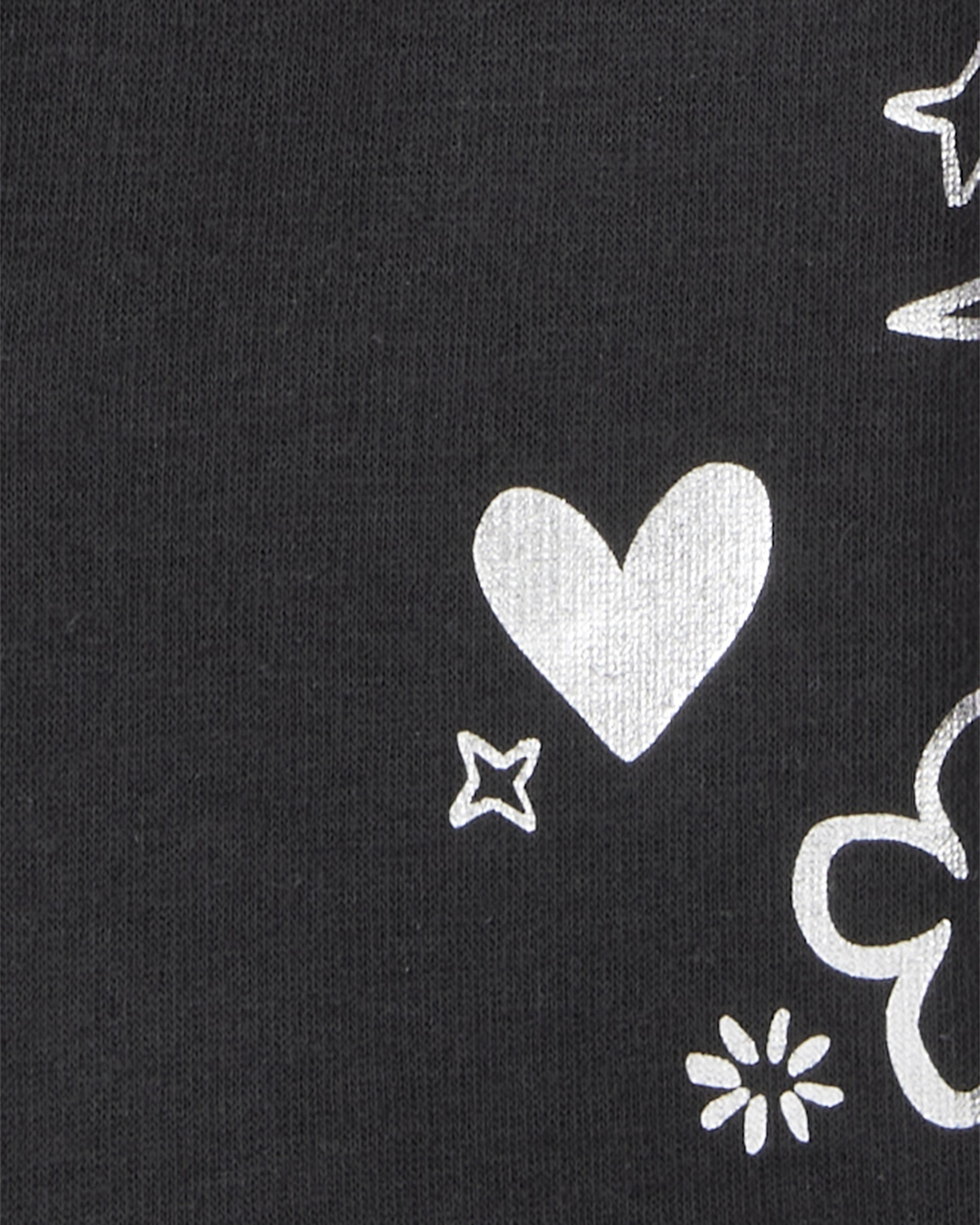 Girls Pull-On Stretch Cozy Leggings - Black