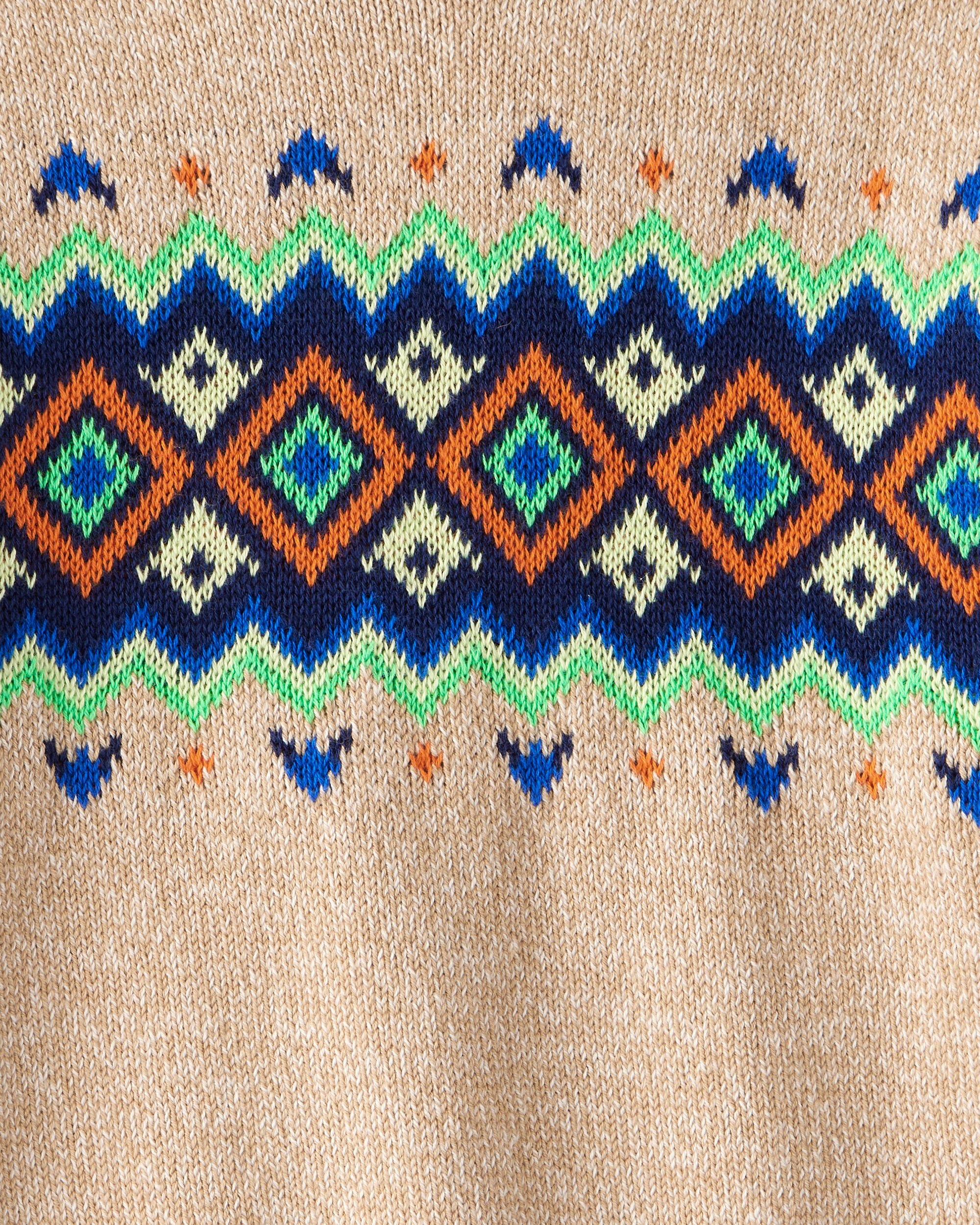 Toddler Boy Sweater - Tan