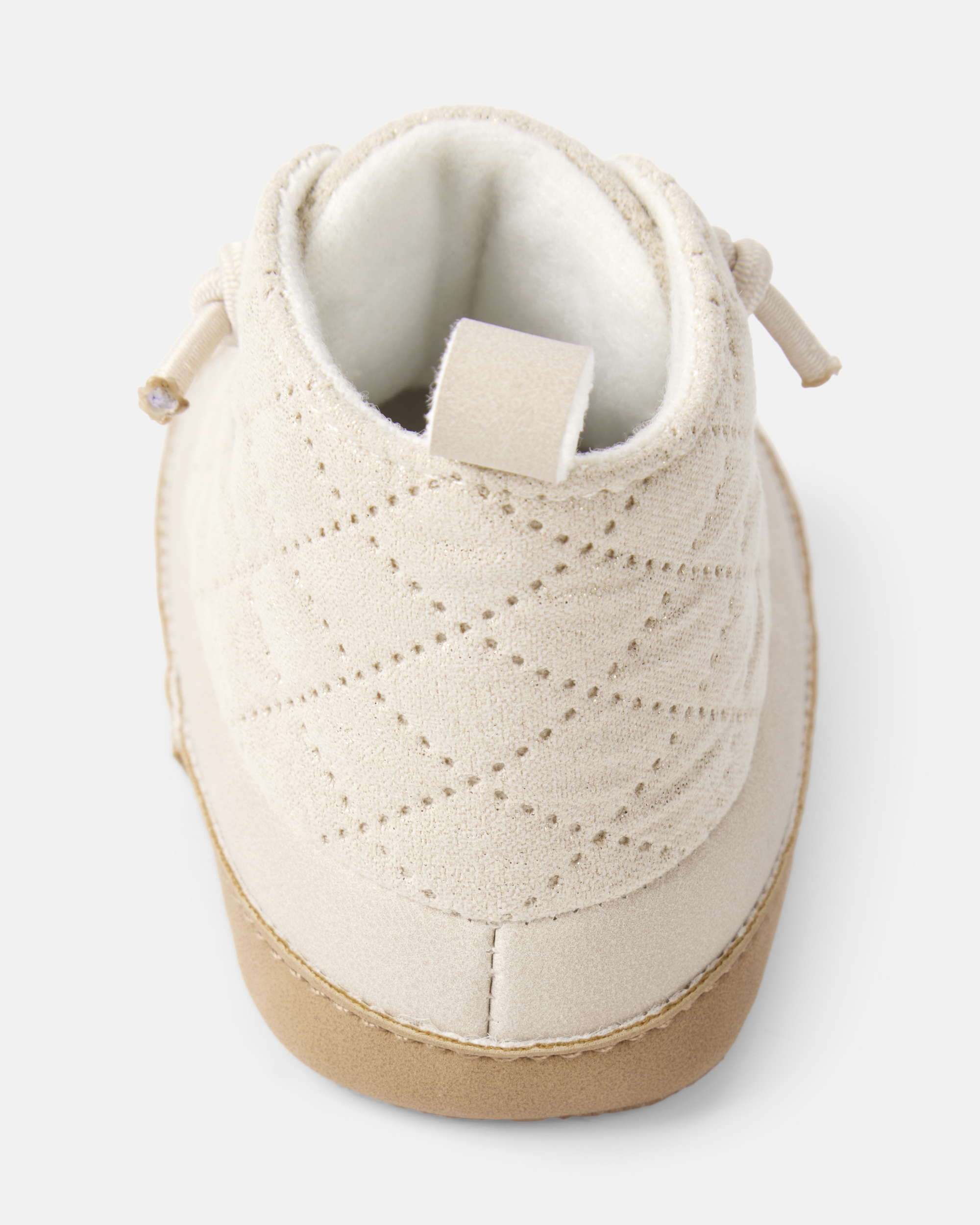Baby Girl Sherpa Duck Boots - Ivory