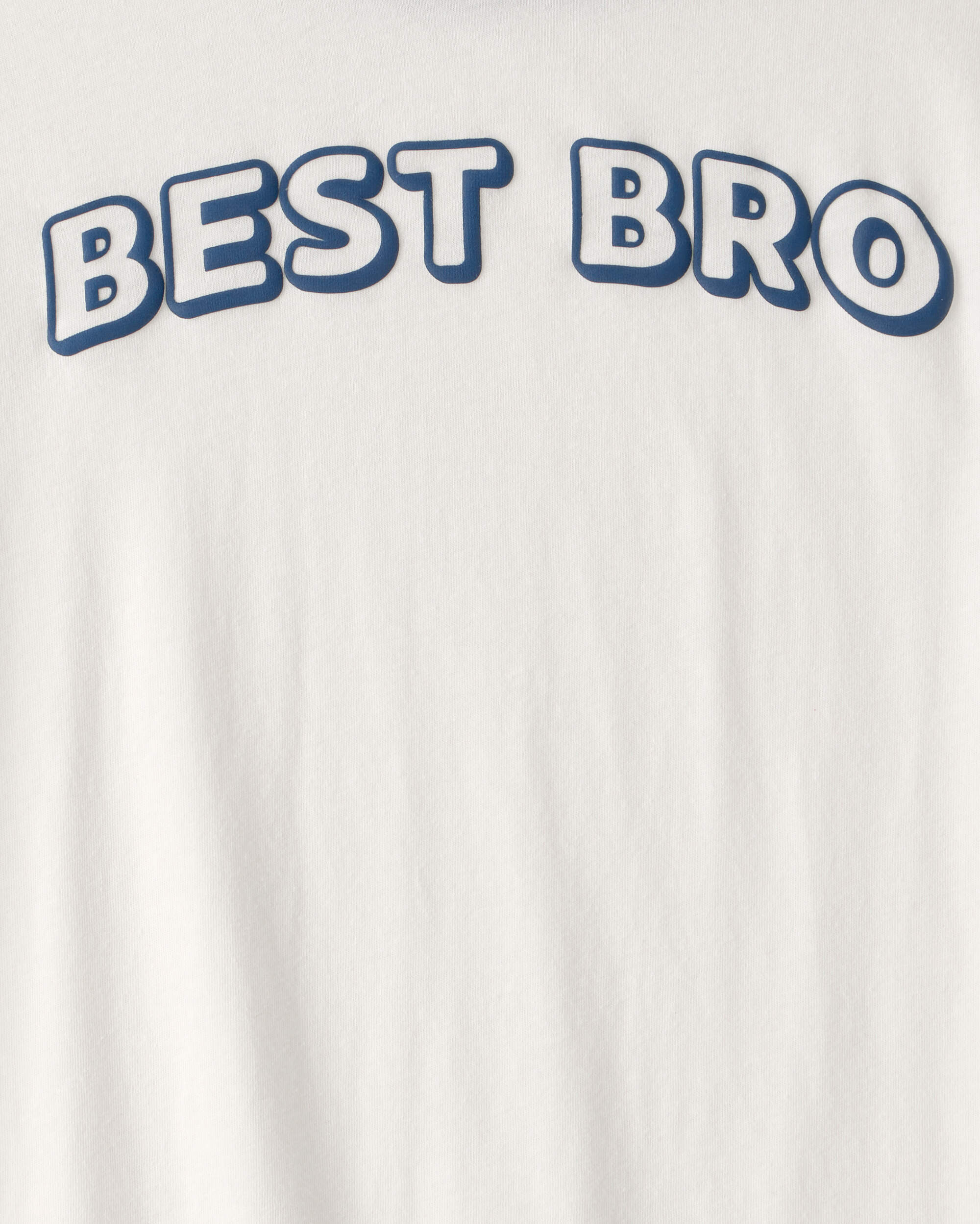 Boys 'Best Bro' Graphic Tee - Ivory