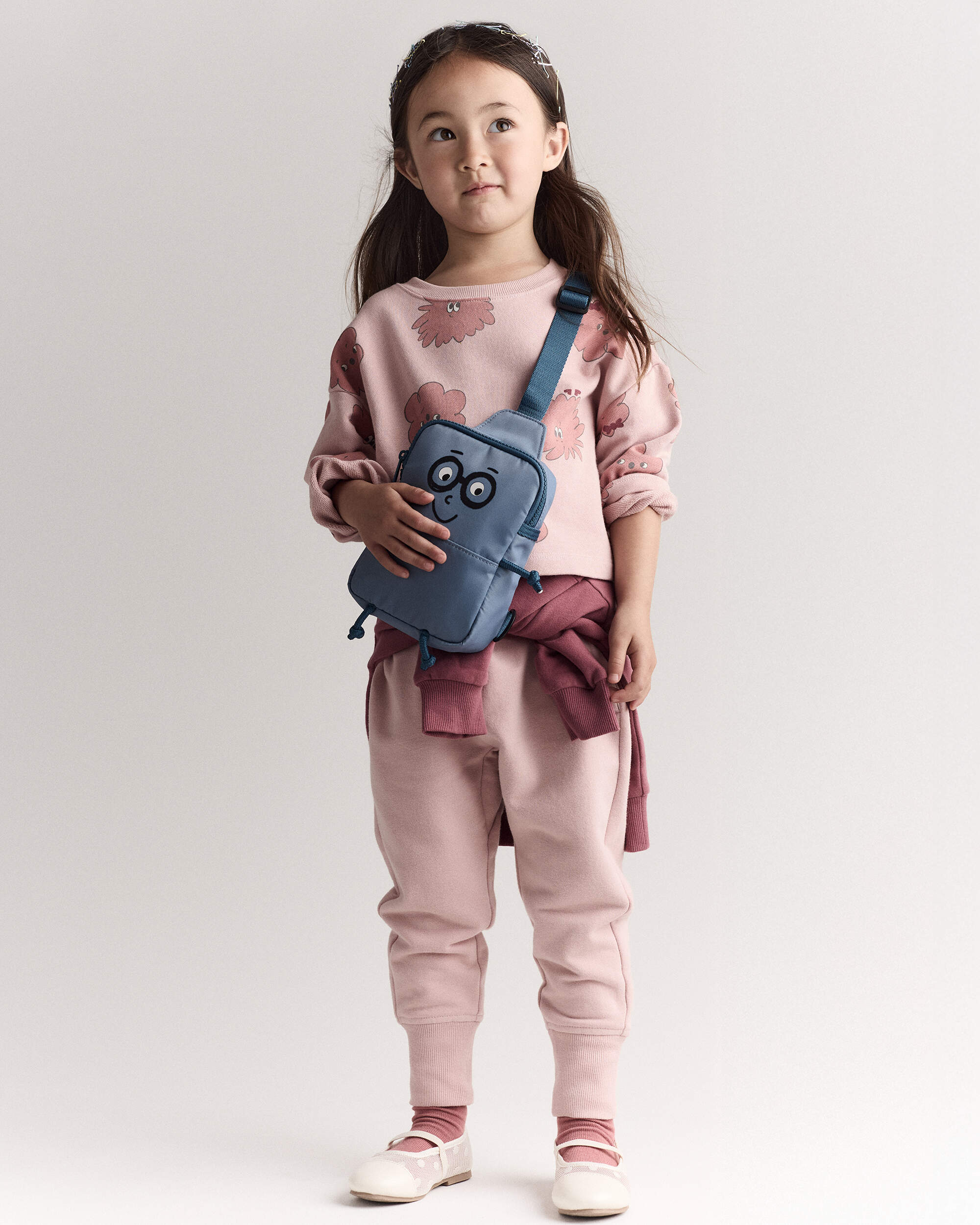 Toddler Girl Squish Long-Sleeve Pullover - Light Pink