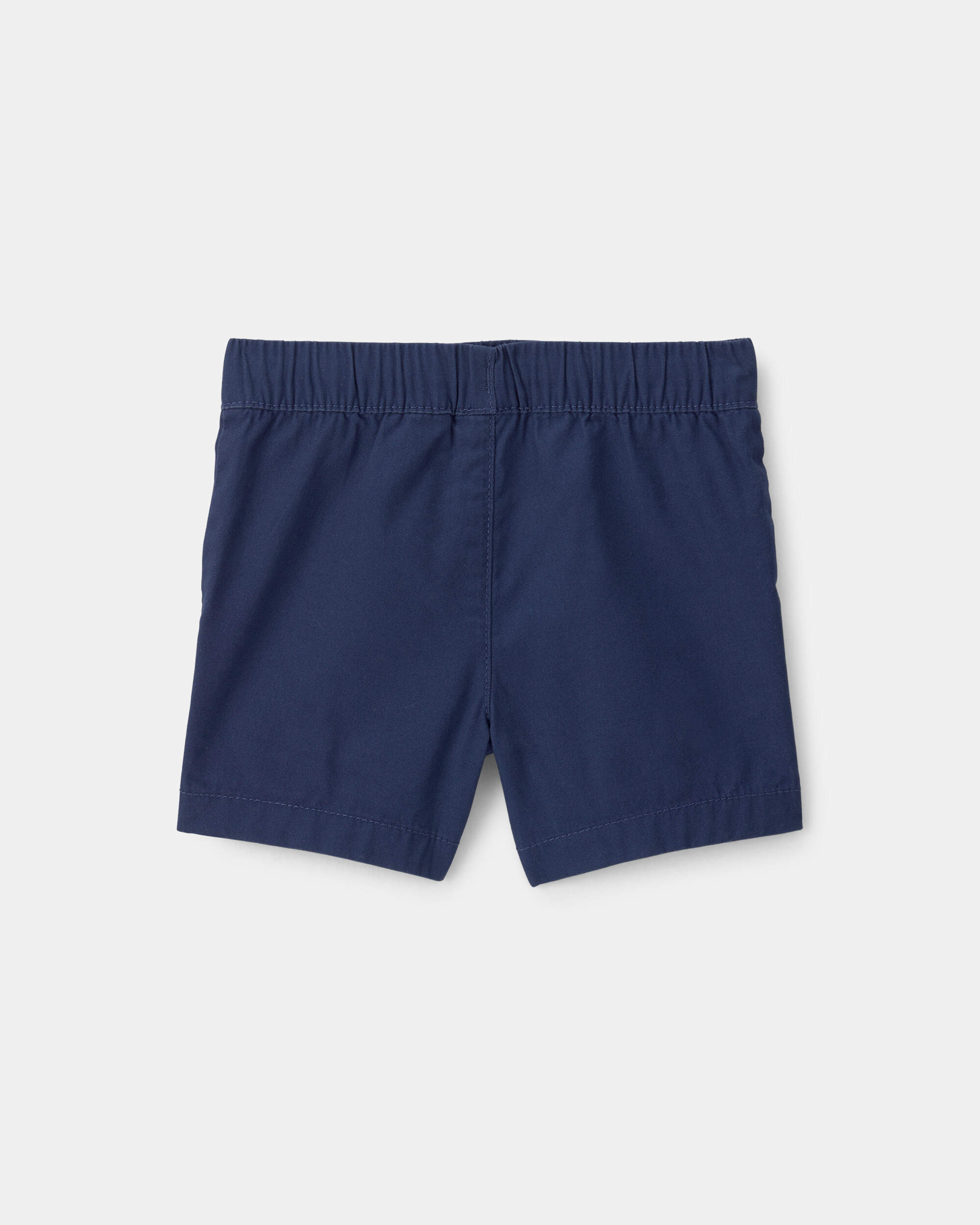 Baby Boy Canvas Shorts - Blue