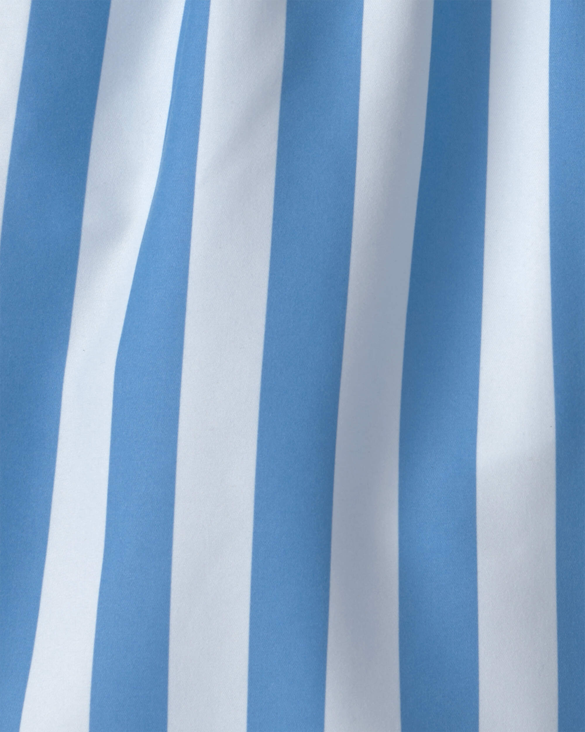Boys Striped Swim Trunks - Blue/White