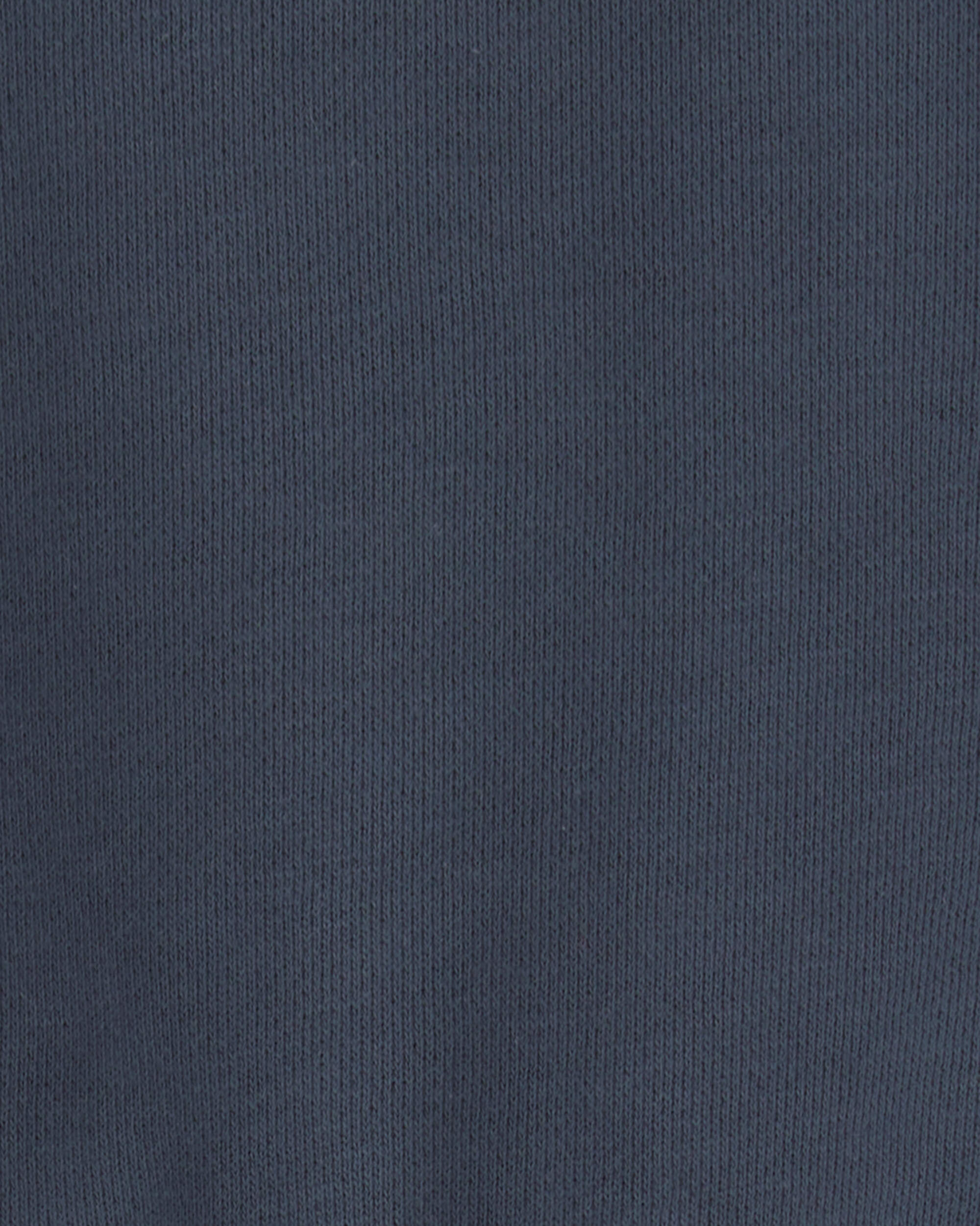 Baby 2-Piece Organic Cotton Pullover & Short Set Navy