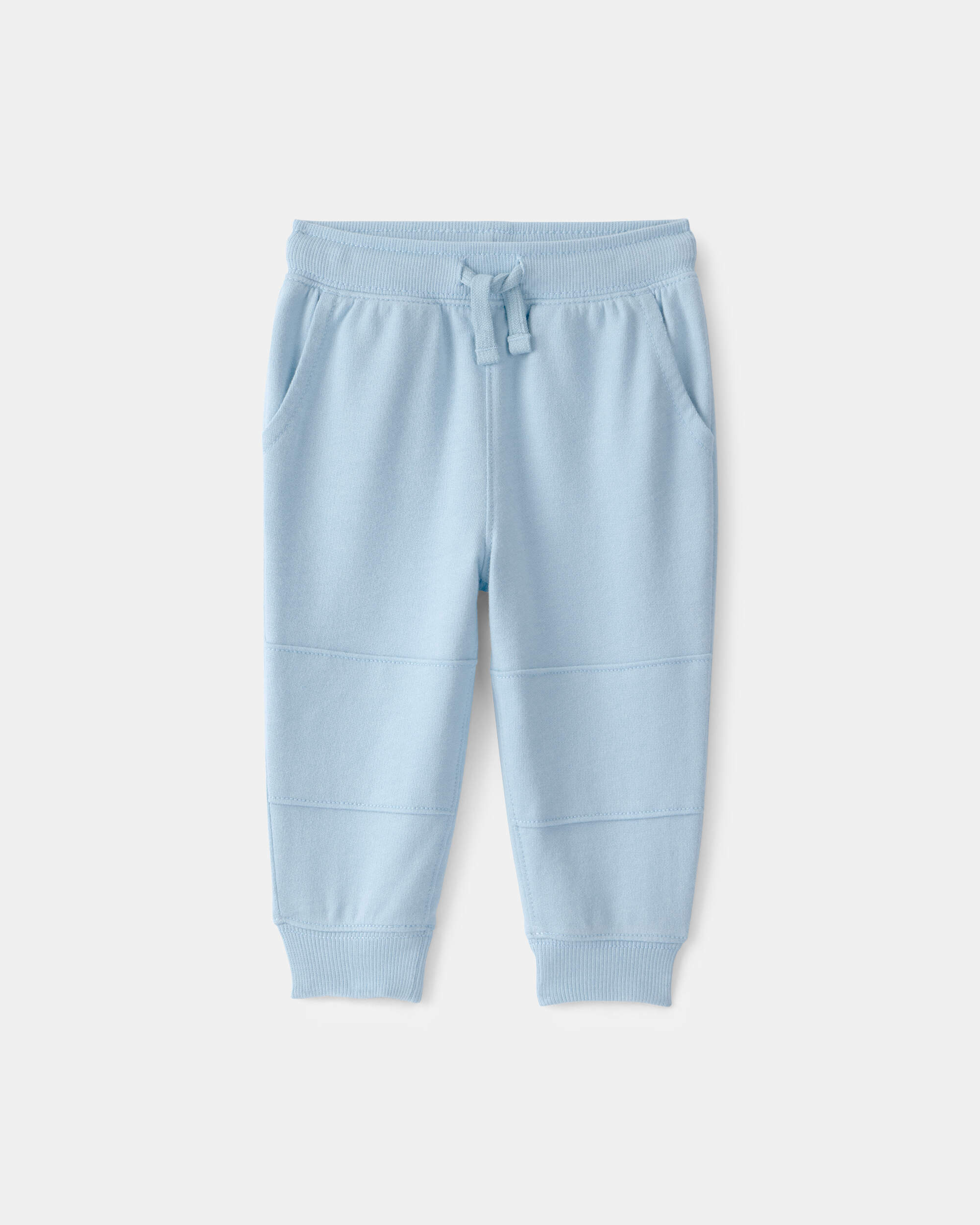 Baby Boy French Terry Joggers - Blue