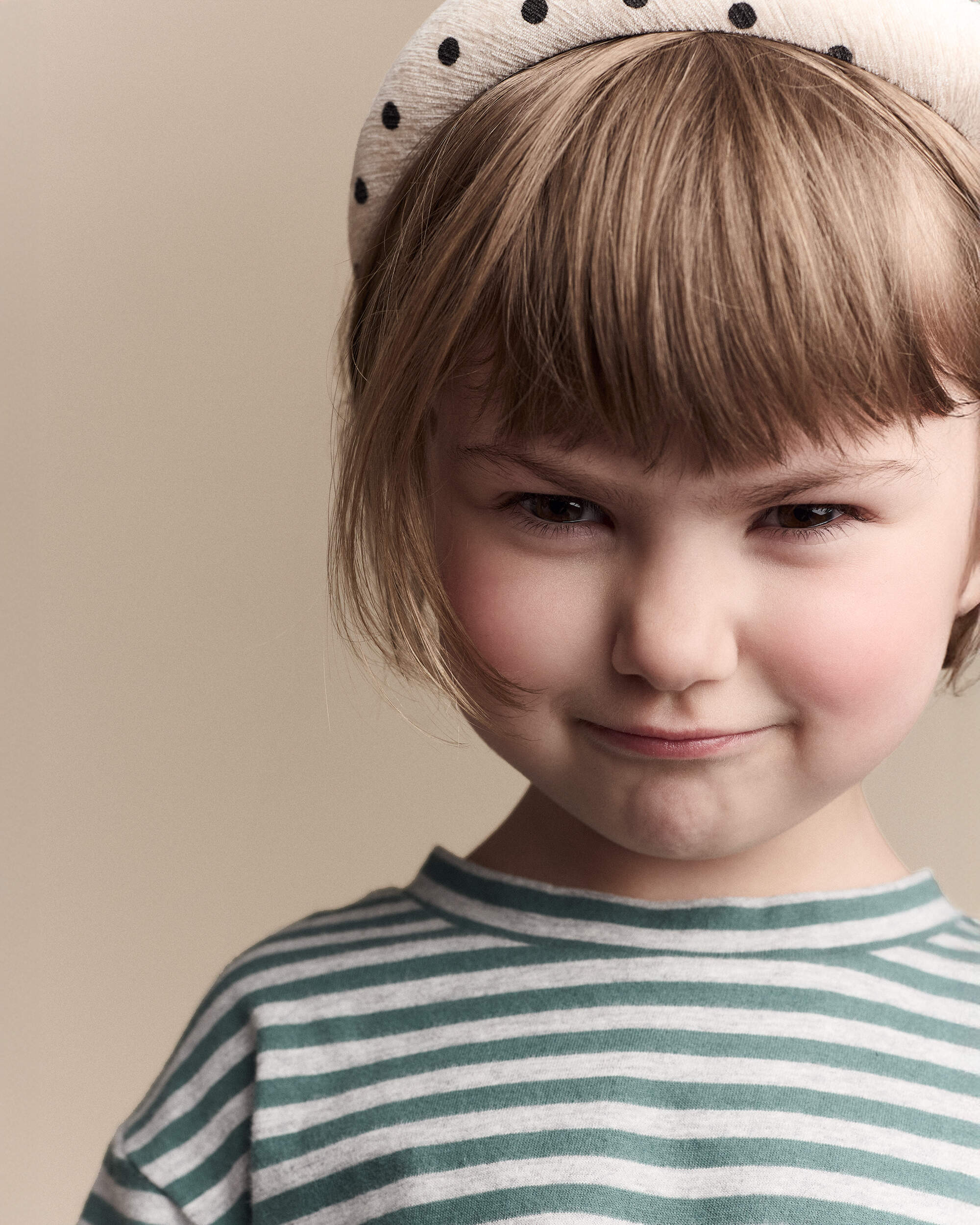 Toddler Striped Long-Sleeve Relaxed Tee - Green/Heather Grey