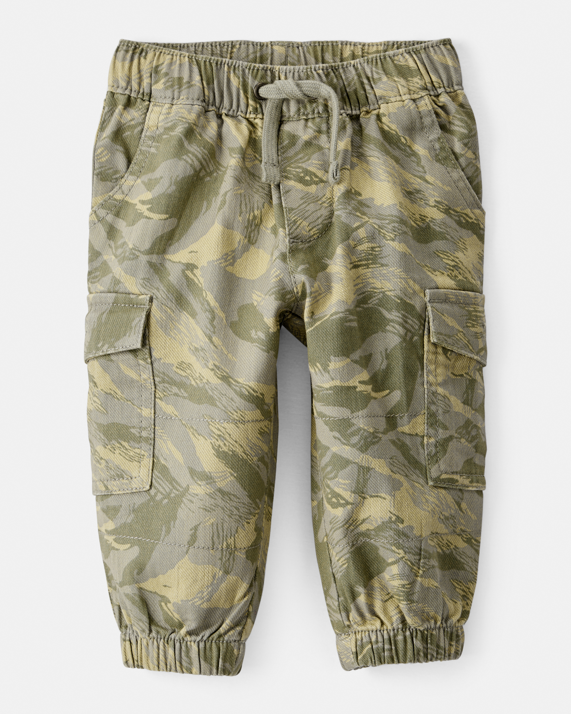 Baby Boy Cotton Fashion Cargo Pants - Camo