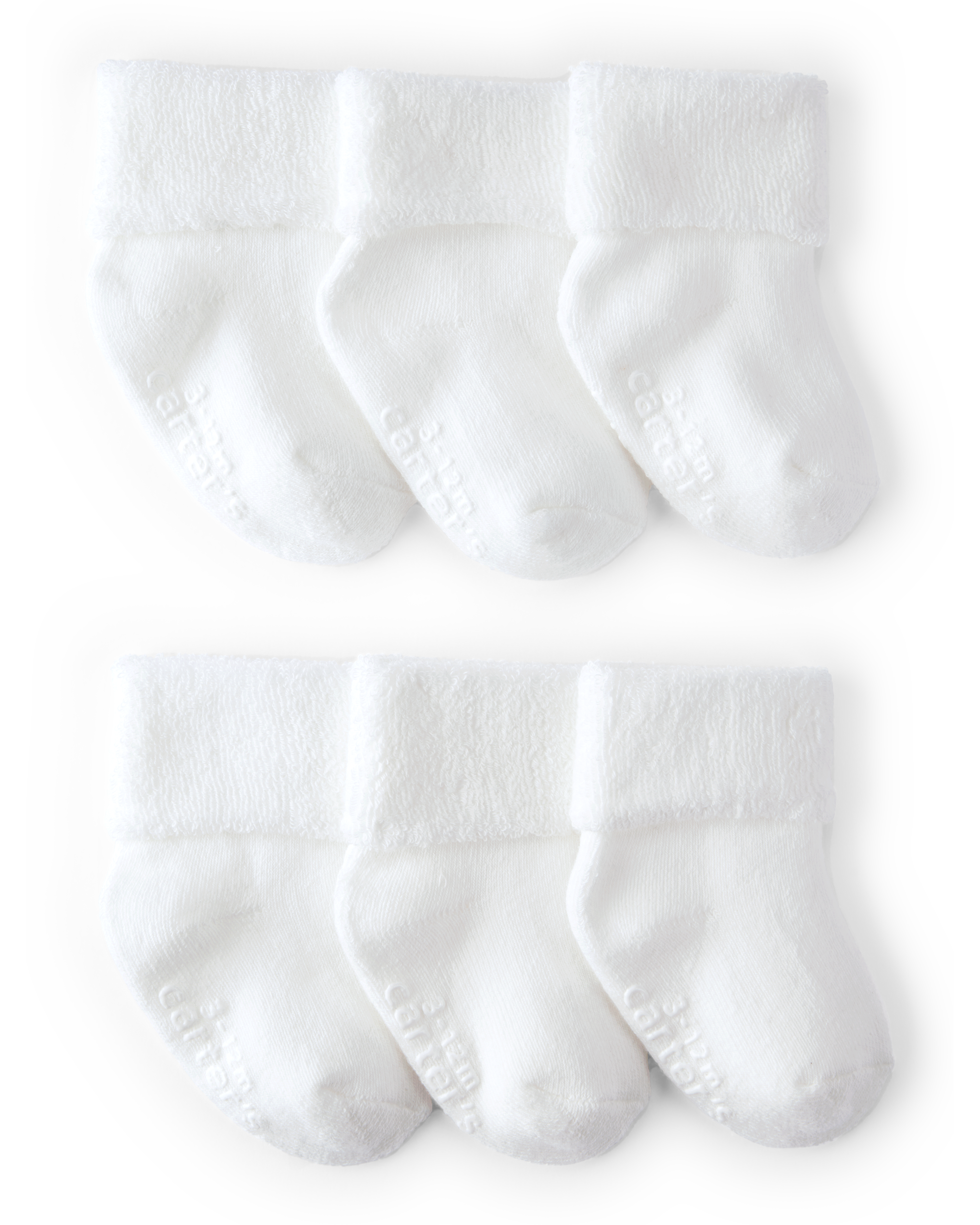 Baby 6-Pack Terry Booties