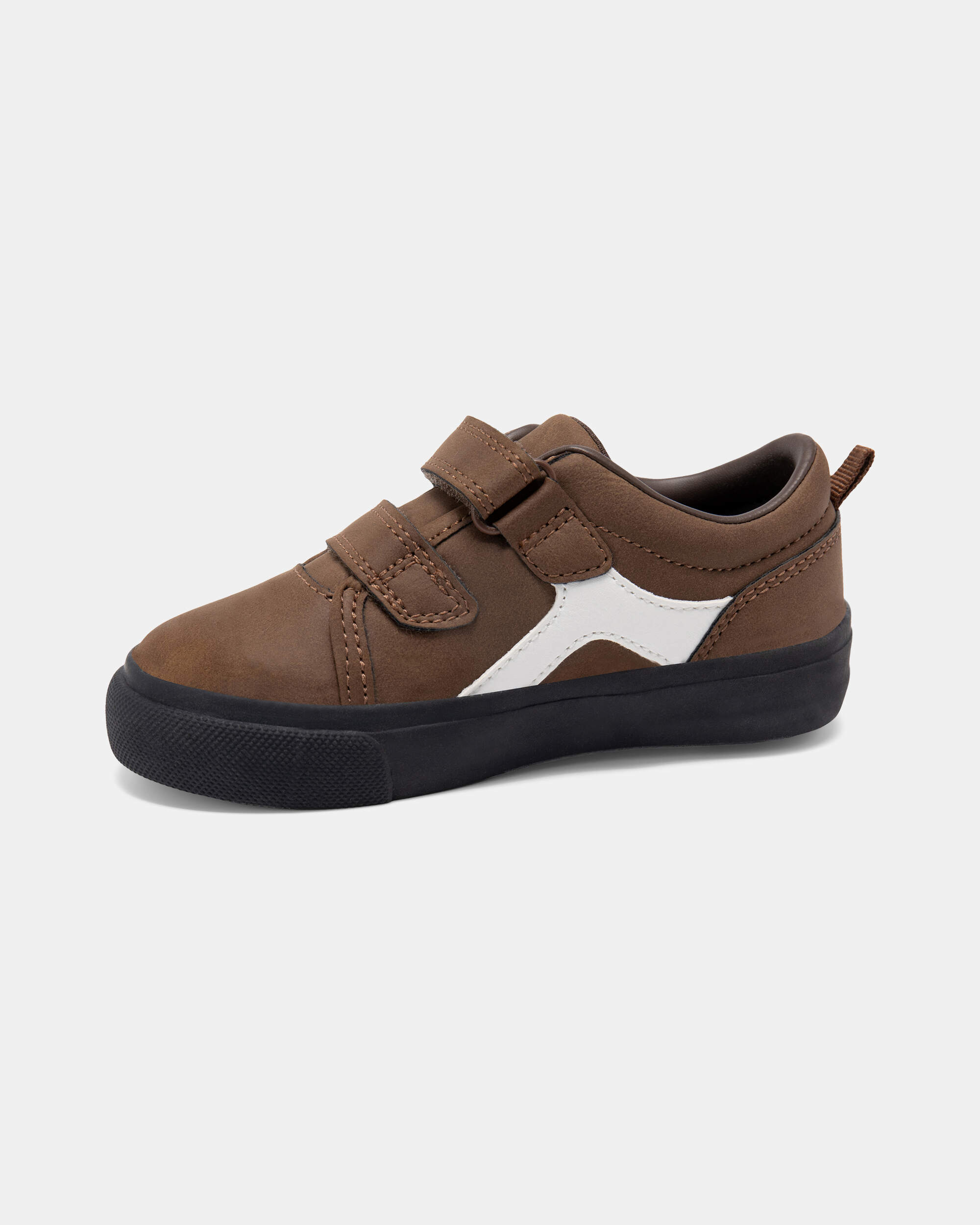 Toddler Boy Casual Sneakers - Brown/Black