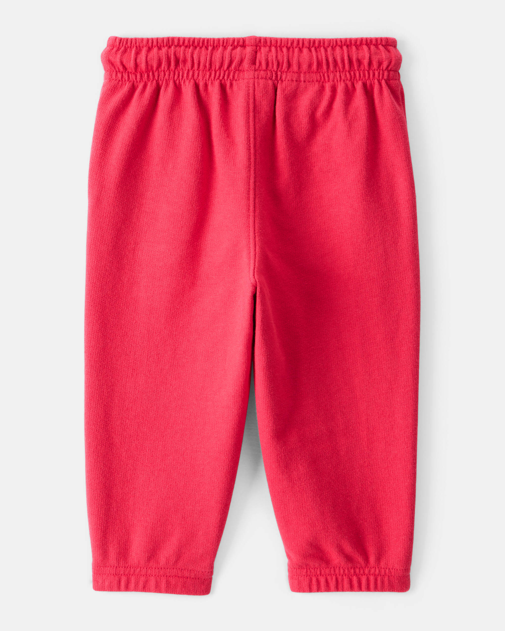 Baby Boy Ready Set Play French Terry Jogger - Red